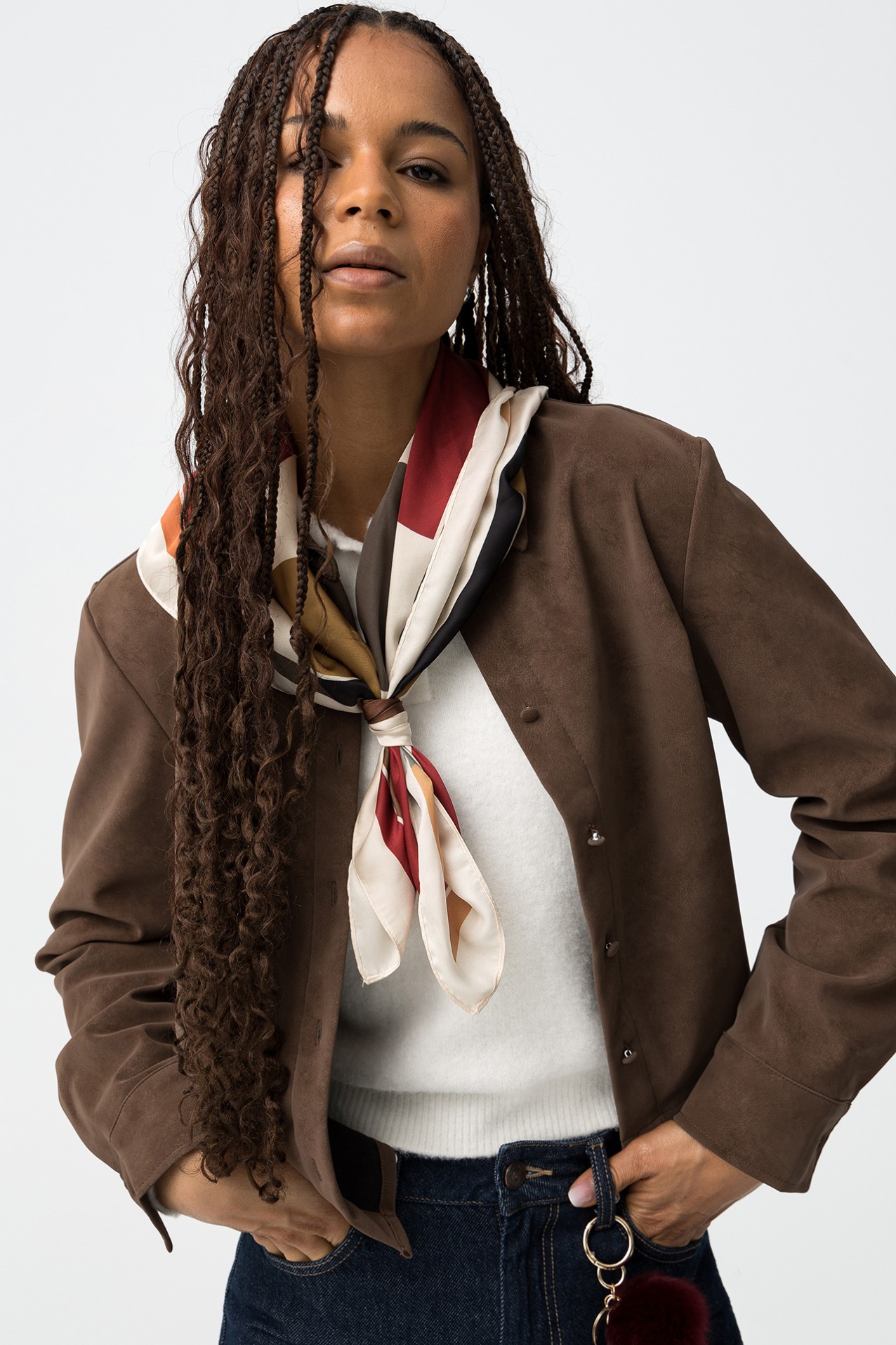 Brown Long Sleeve Shirt