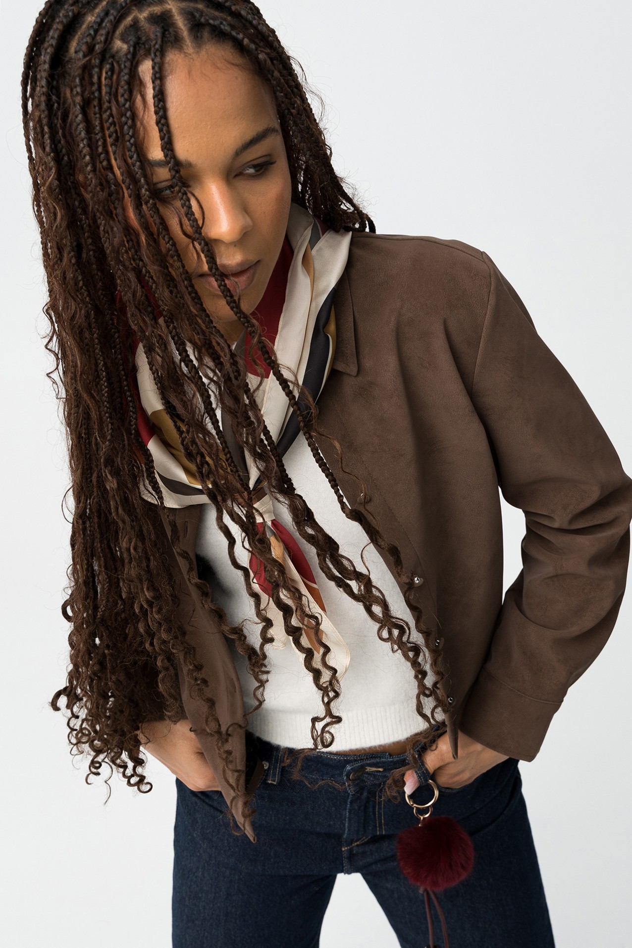 Brown Long Sleeve Shirt