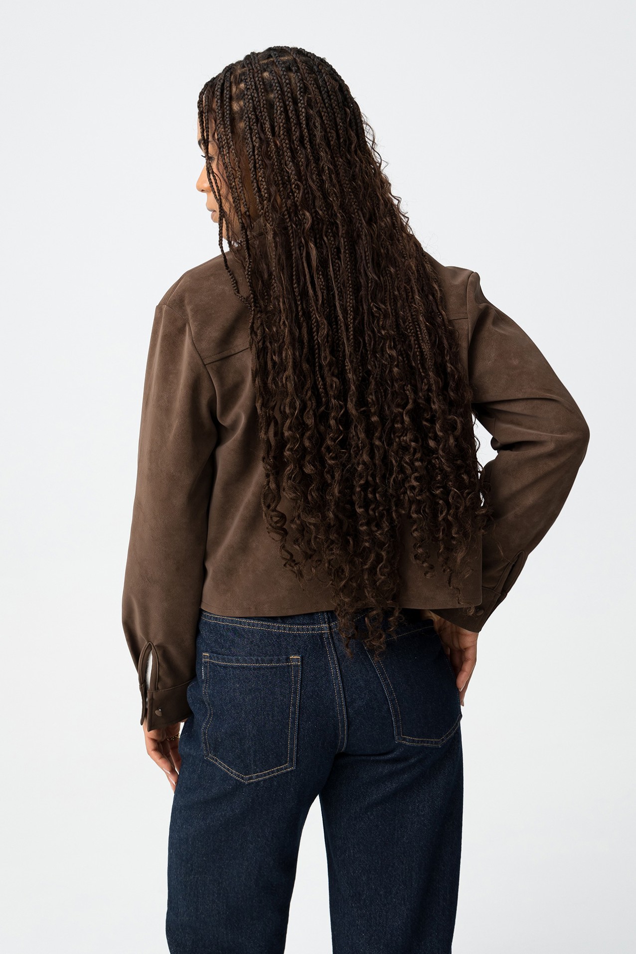 Brown Long Sleeve Shirt