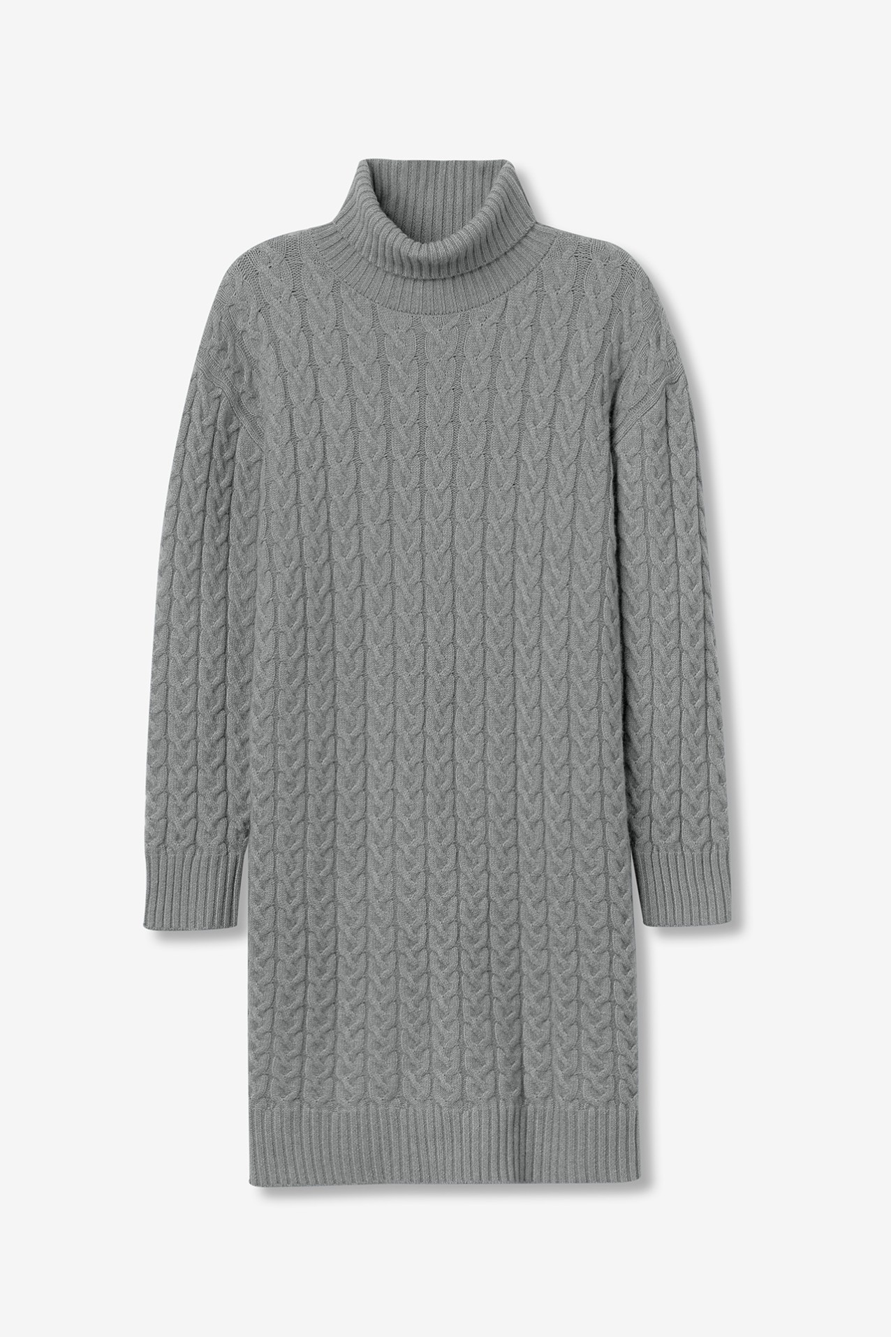Cable knit dress