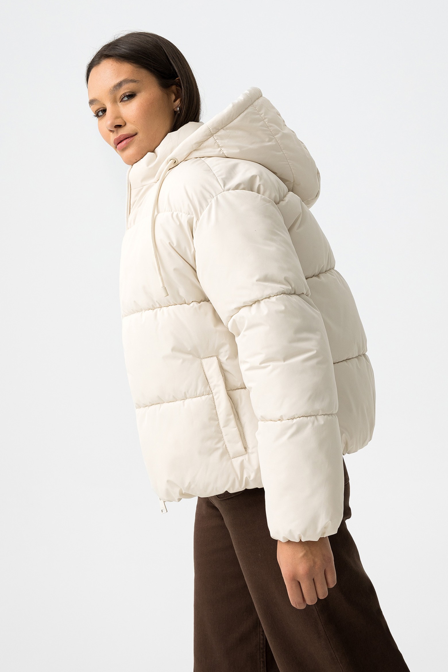 Relaxed Quilted Coat
