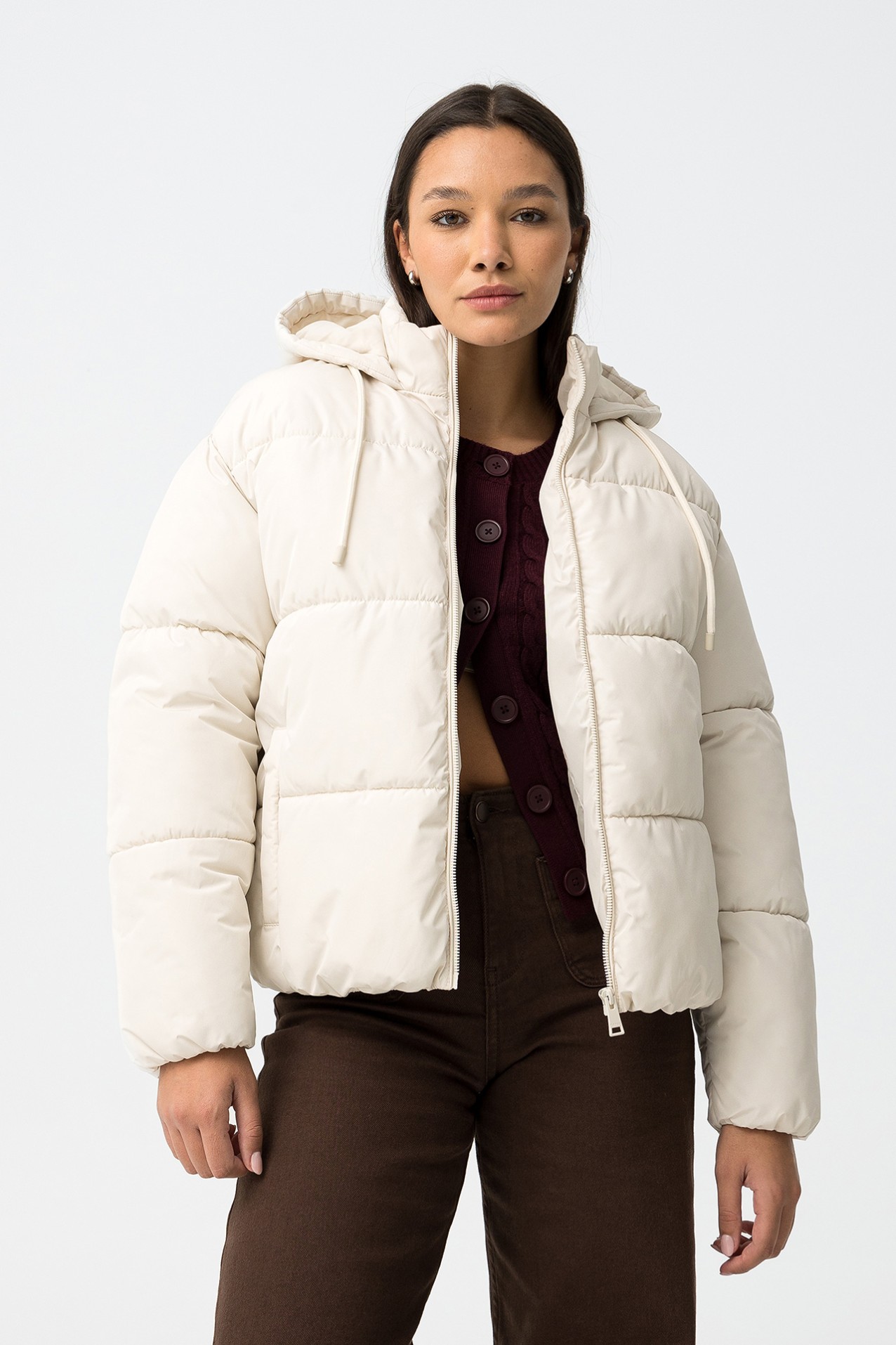 Relaxed Quilted Coat