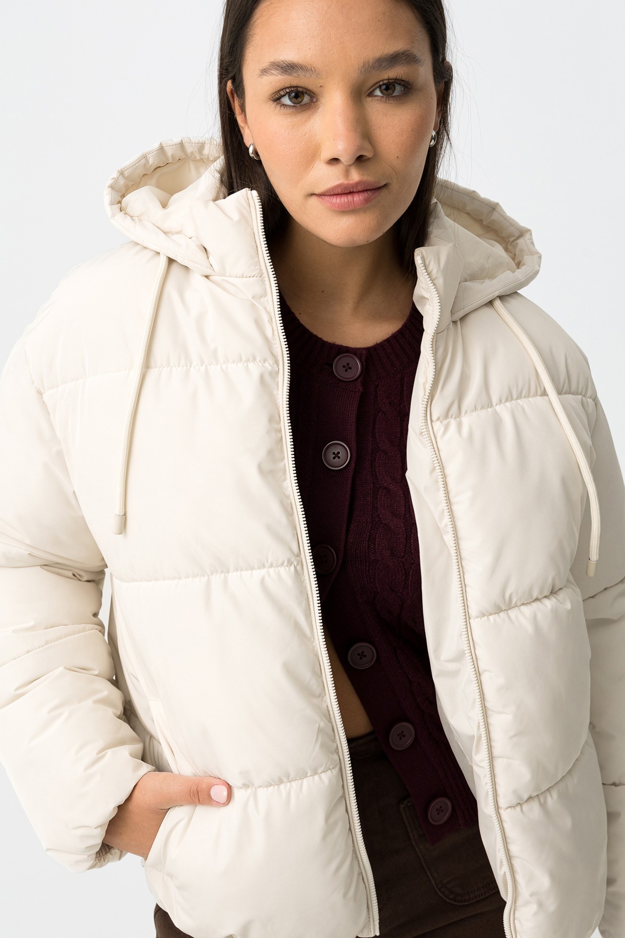 Relaxed Quilted Coat