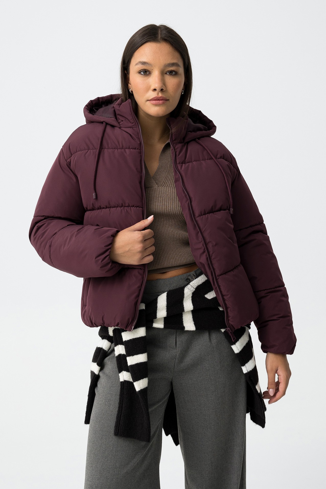 Relaxed Quilted Coat