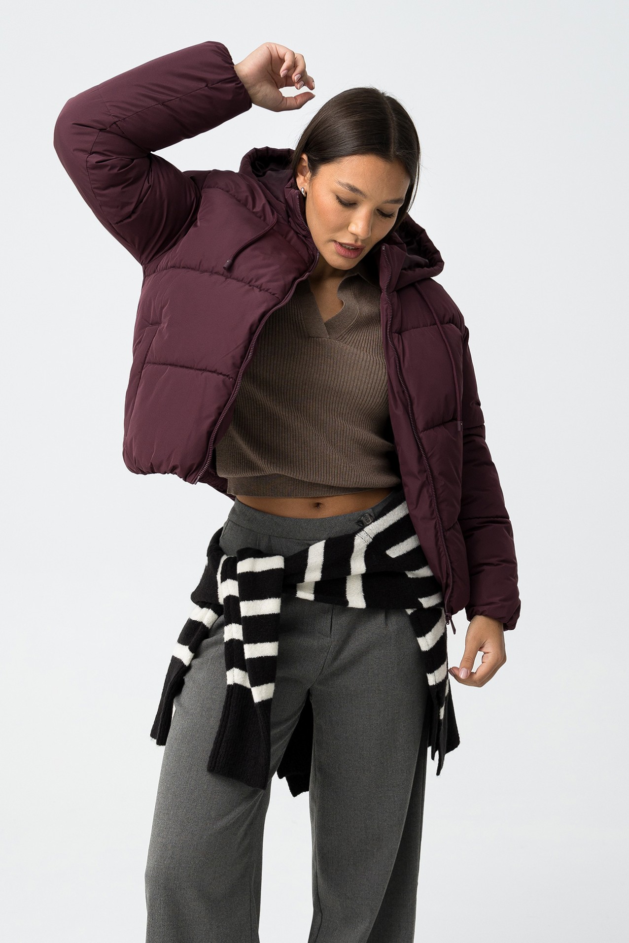 Relaxed Quilted Coat