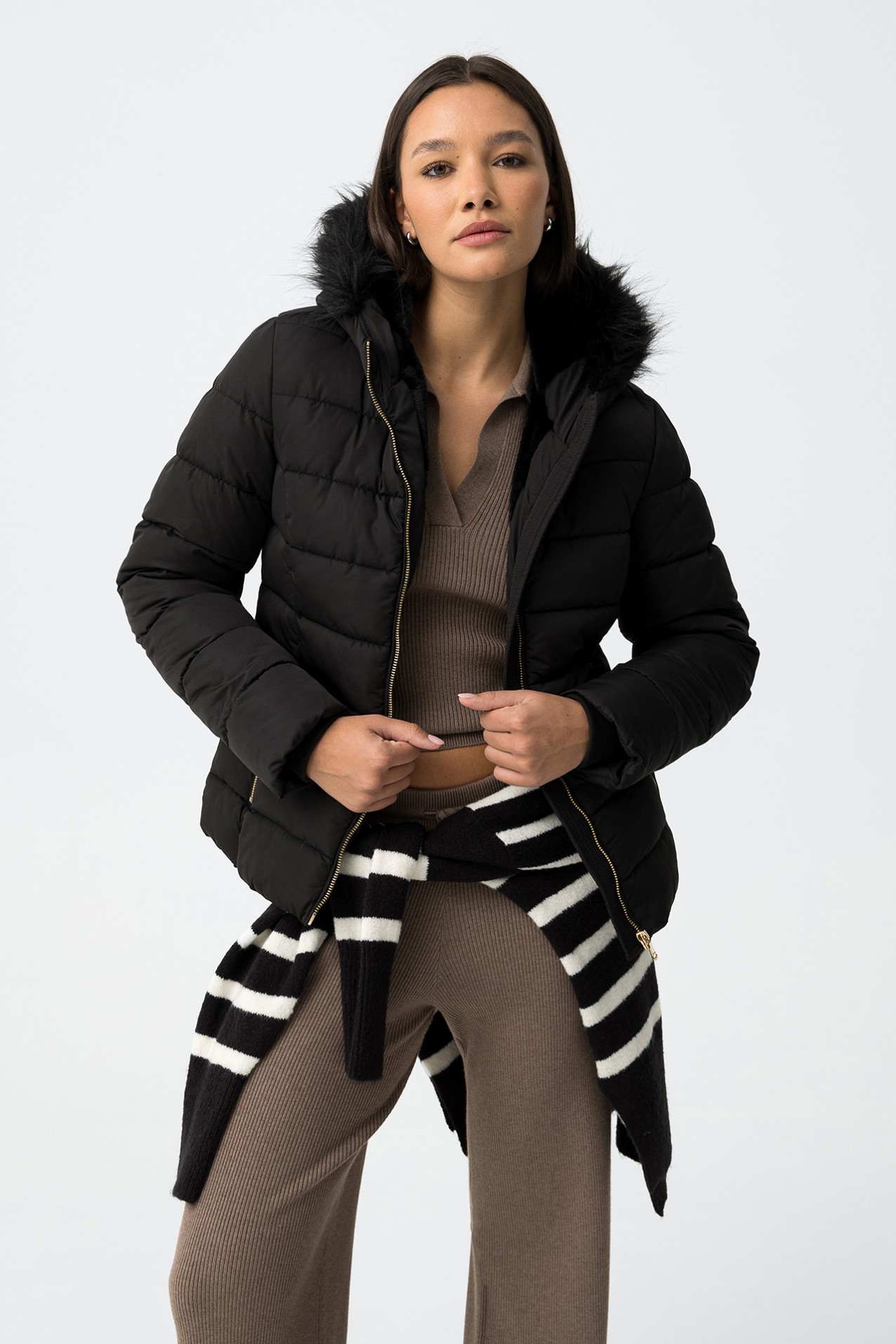 Black Puffer Jacket