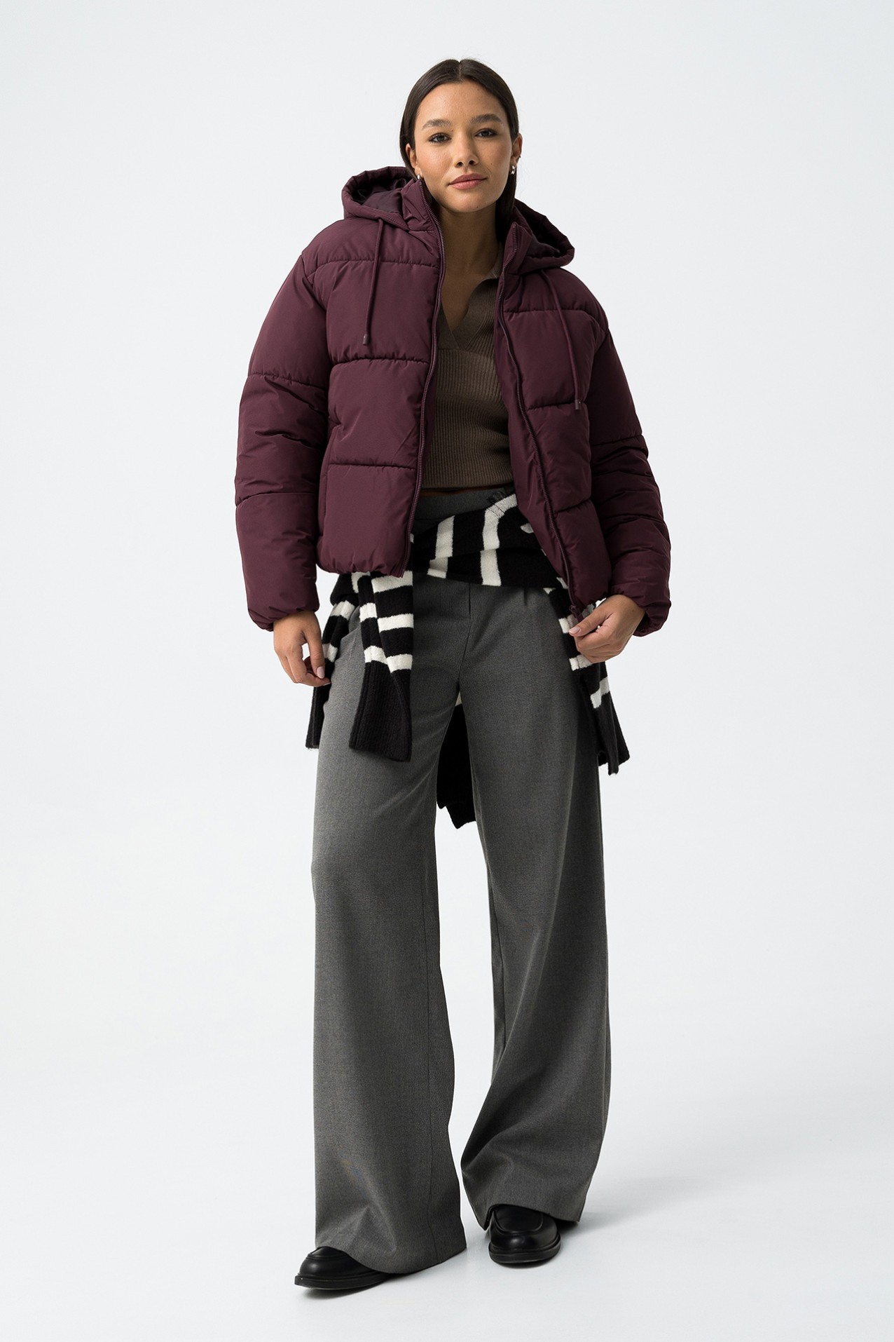 Relaxed Quilted Coat
