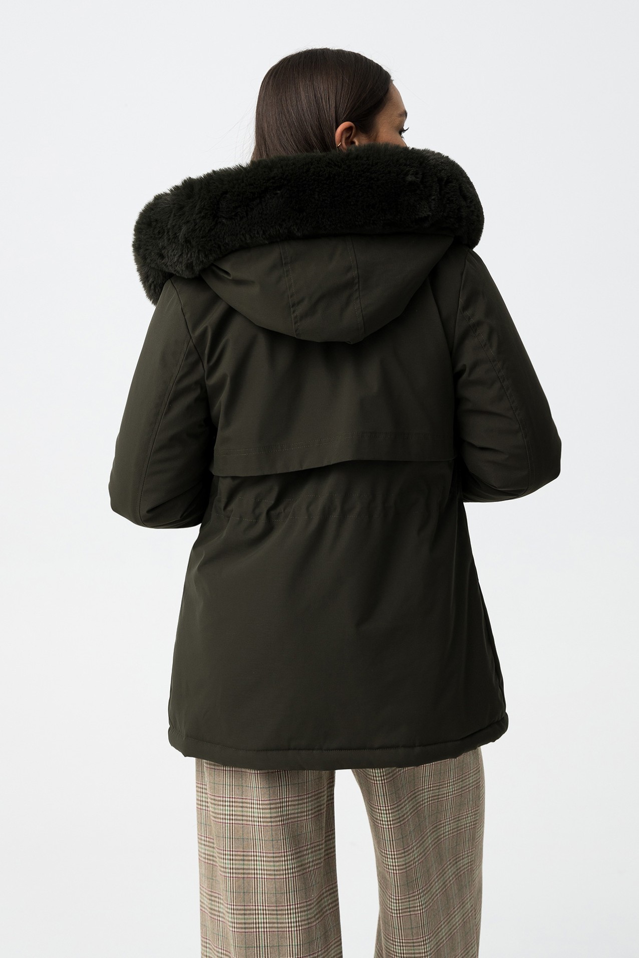 Water-Resistant Quilted Coat