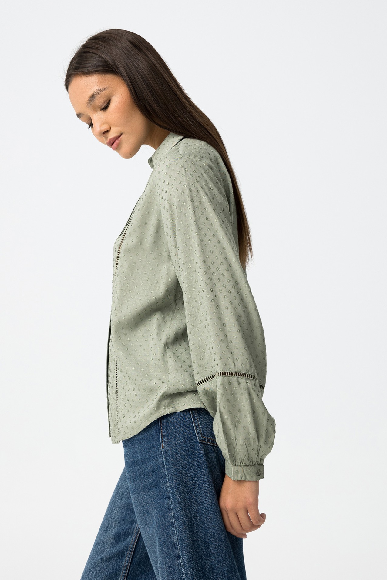 Green Long Sleeve Shirt