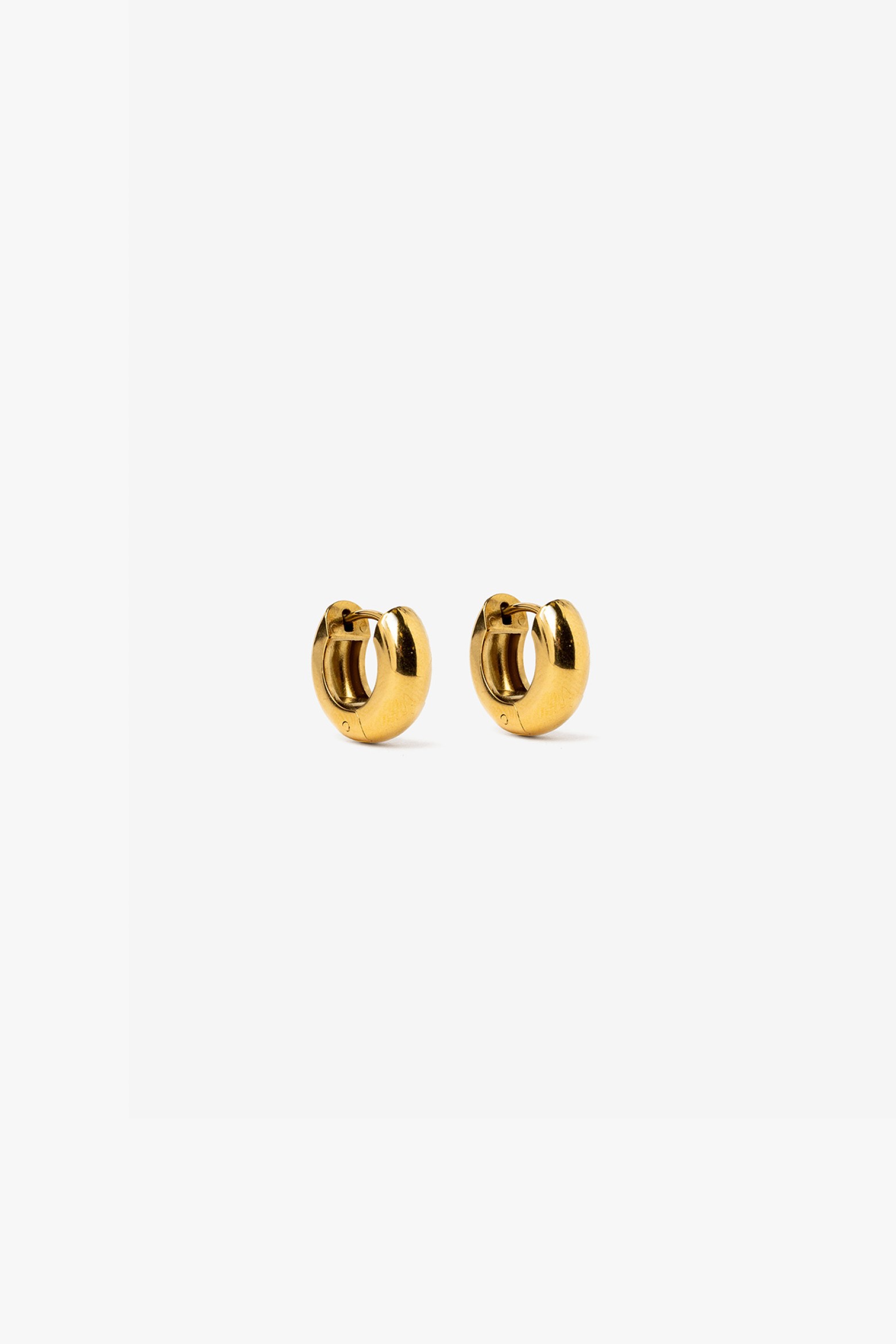 Golden Hoop Earrings