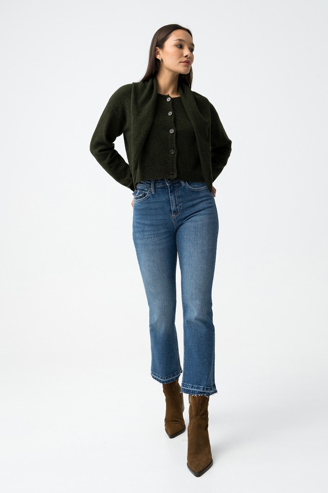 Vaqueros Cropped Flare