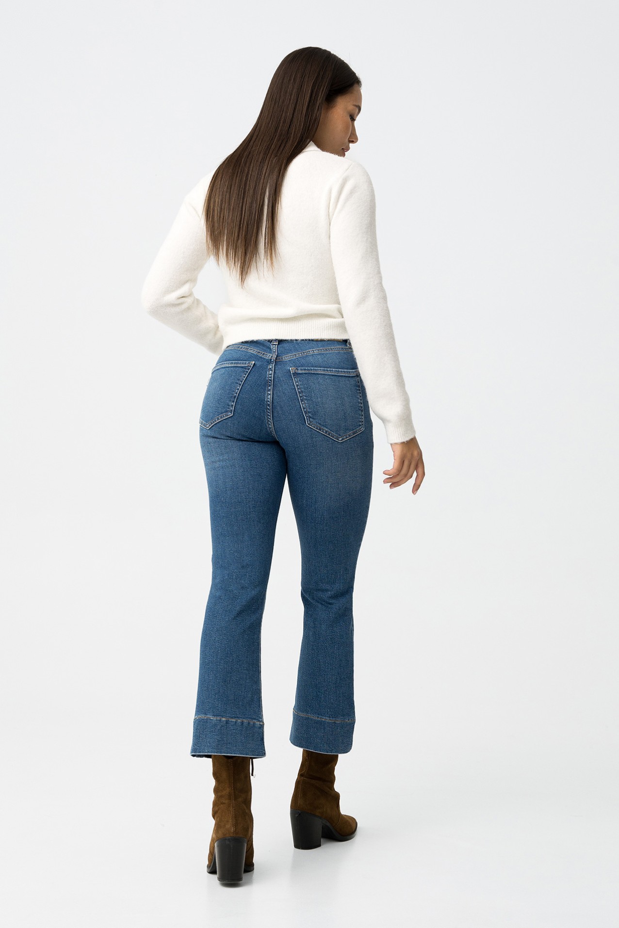 Cropped Jeans