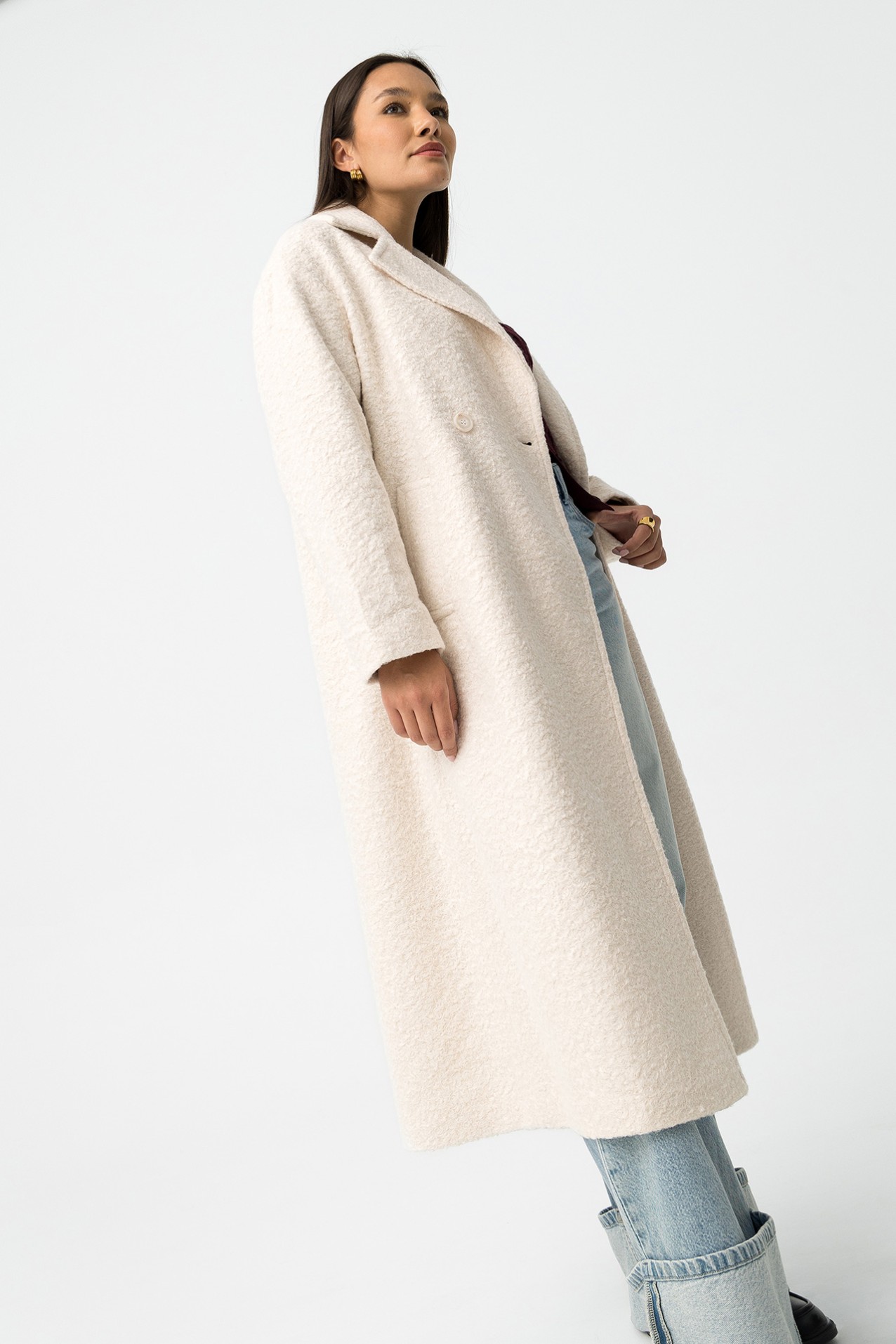 Boucl Relaxed Fit Coat