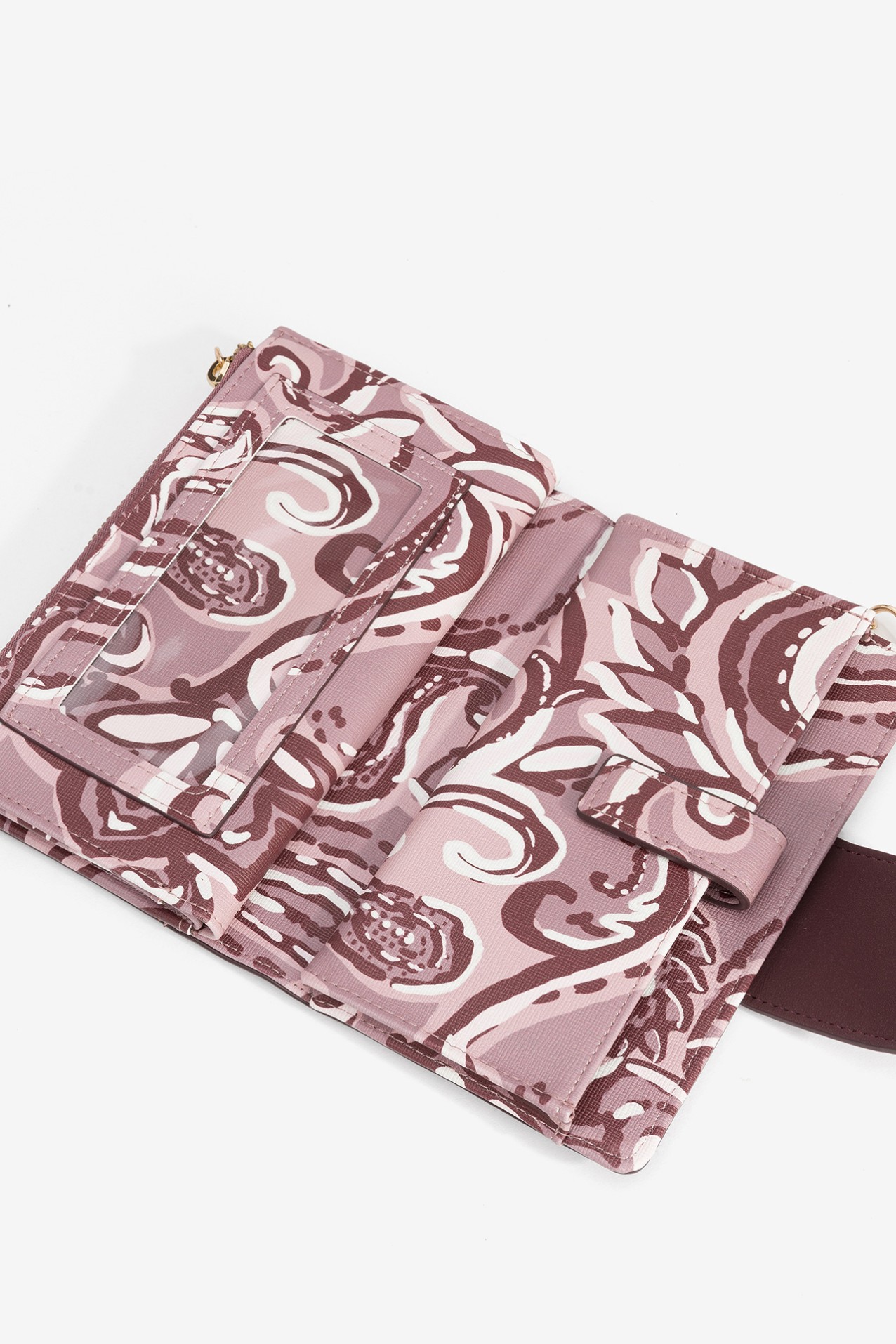 Porta-Moedas Vermelho Elegante