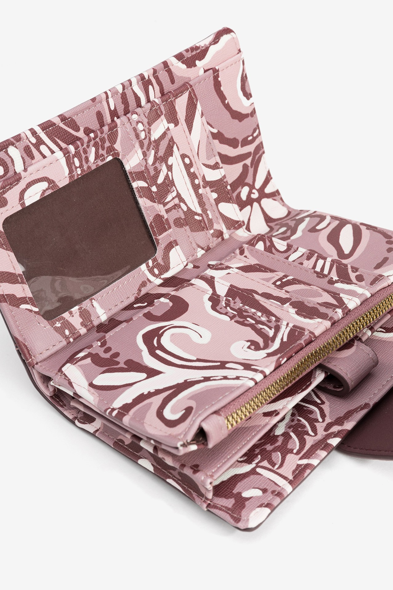 Porta-Moedas Vermelho Elegante