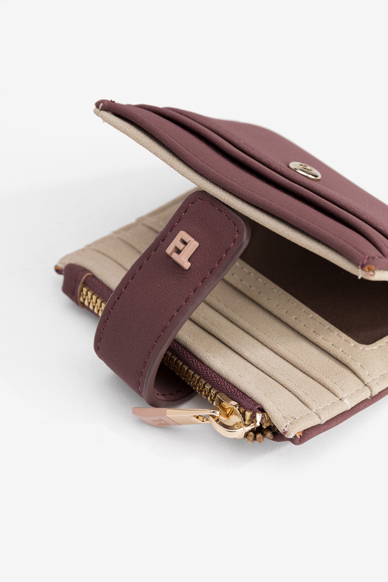 Burgundy Card Holder