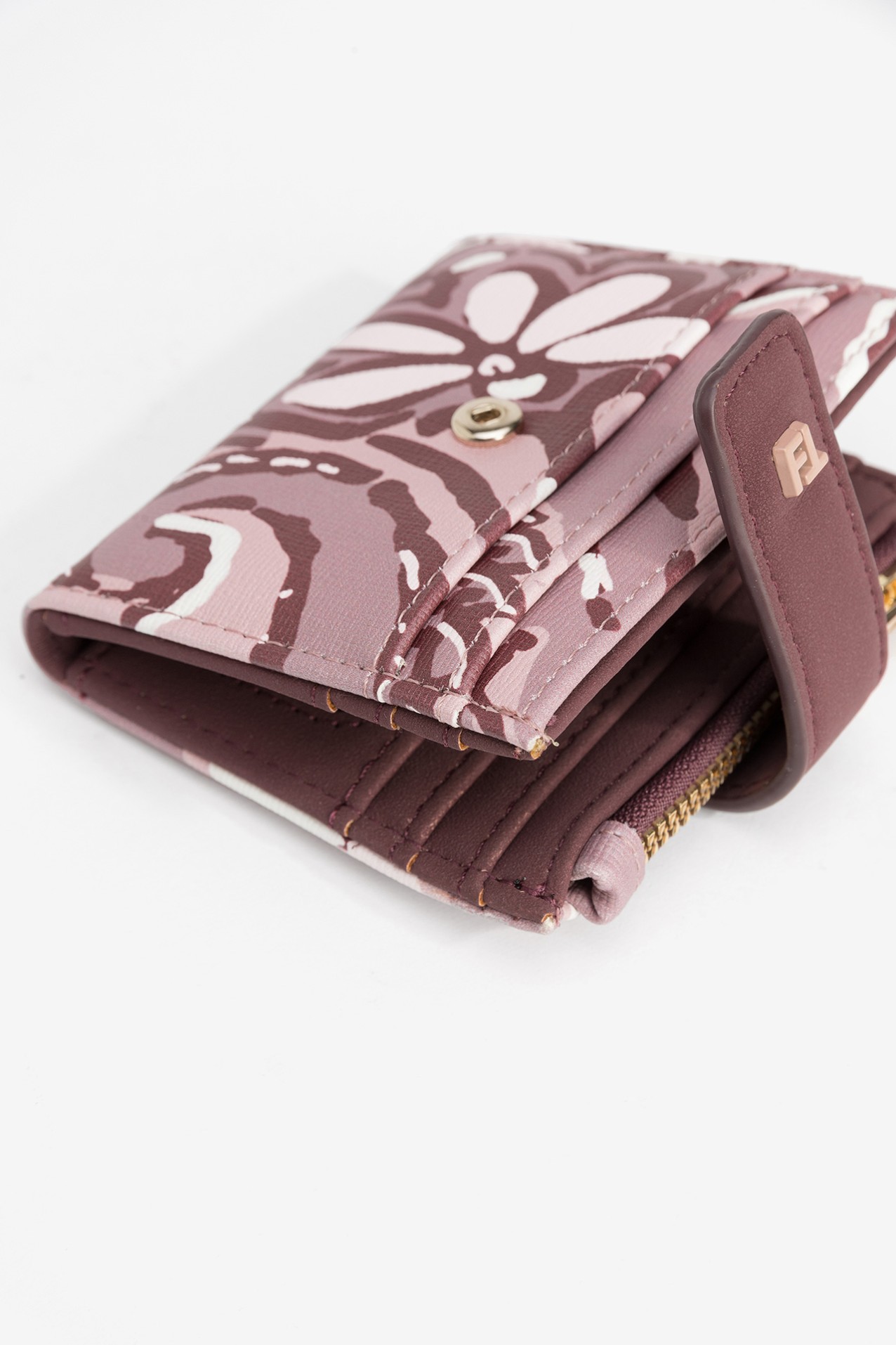 Floral Pink Card Holder