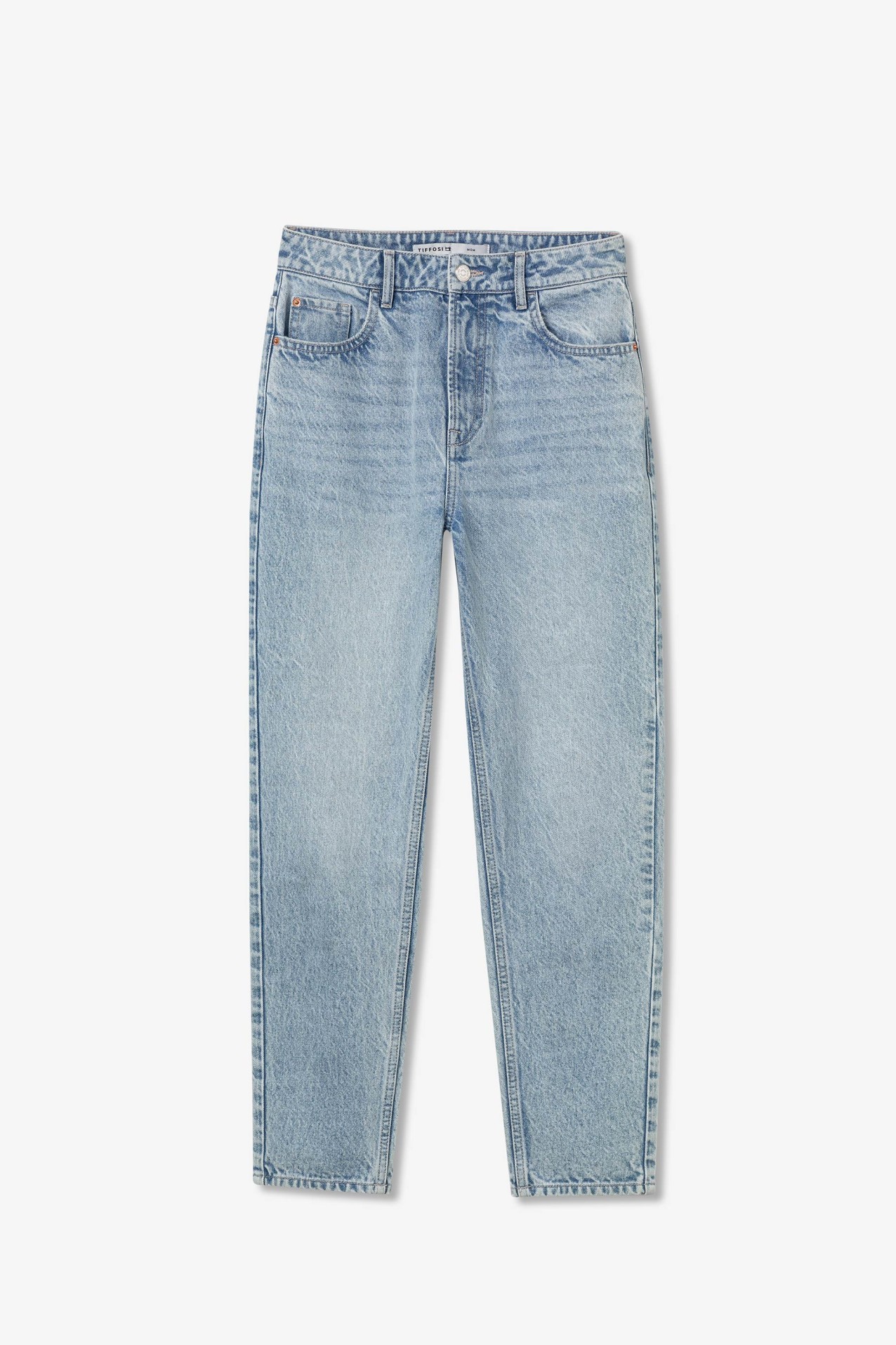 Tapered Fit Mom Jeans