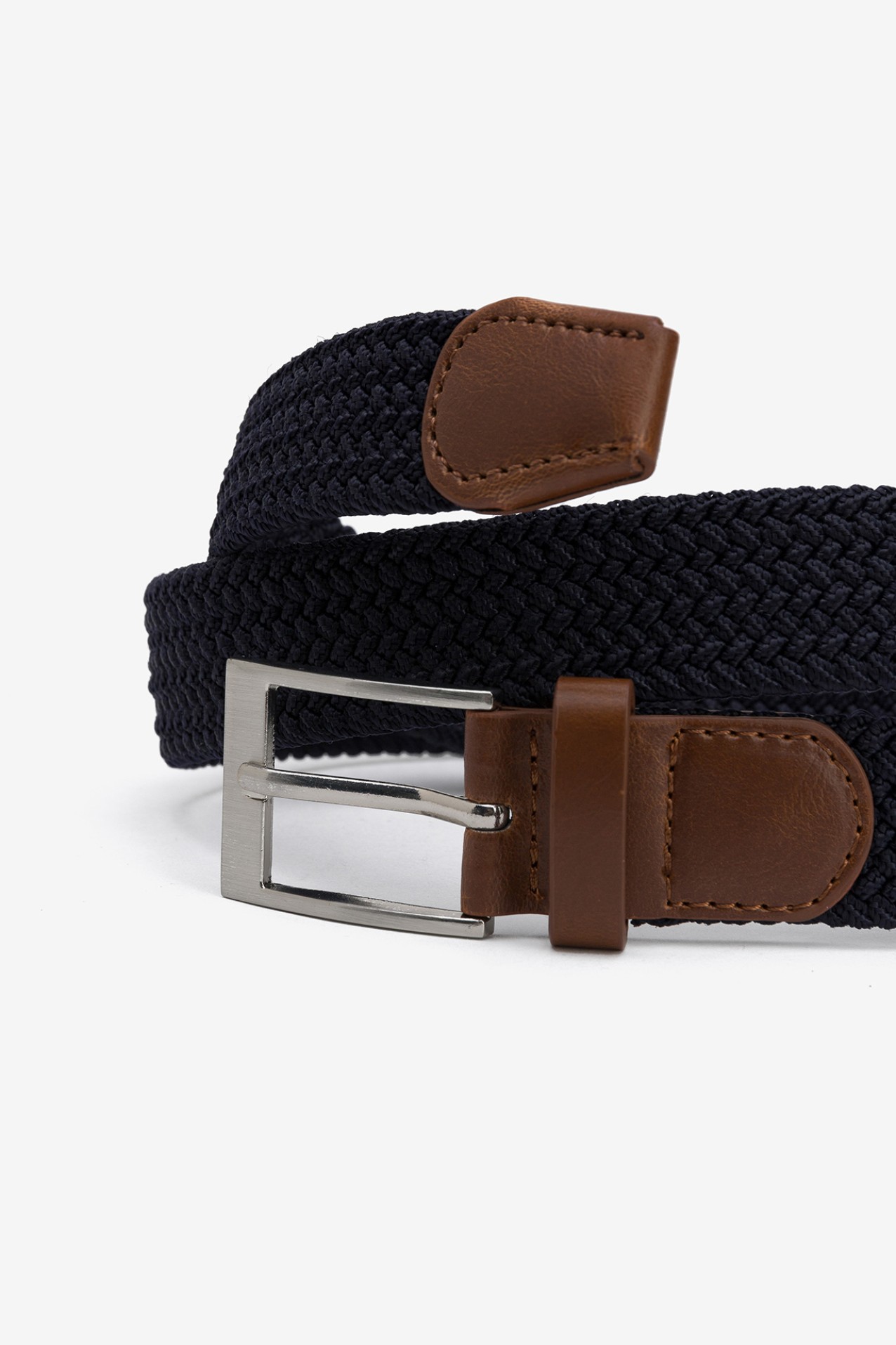Elastic Belt with Buckle