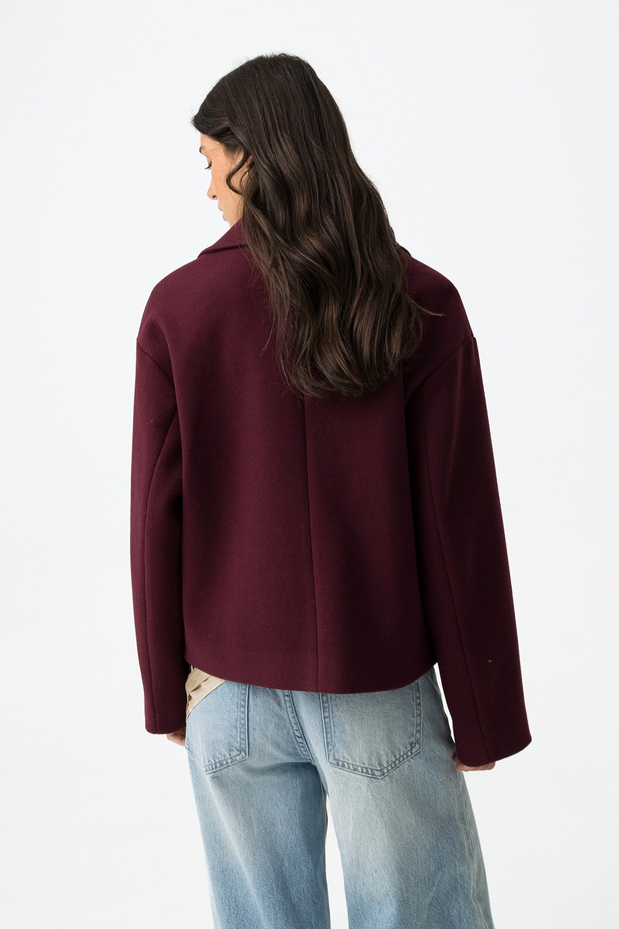 Relaxed Coat with Double Breasted