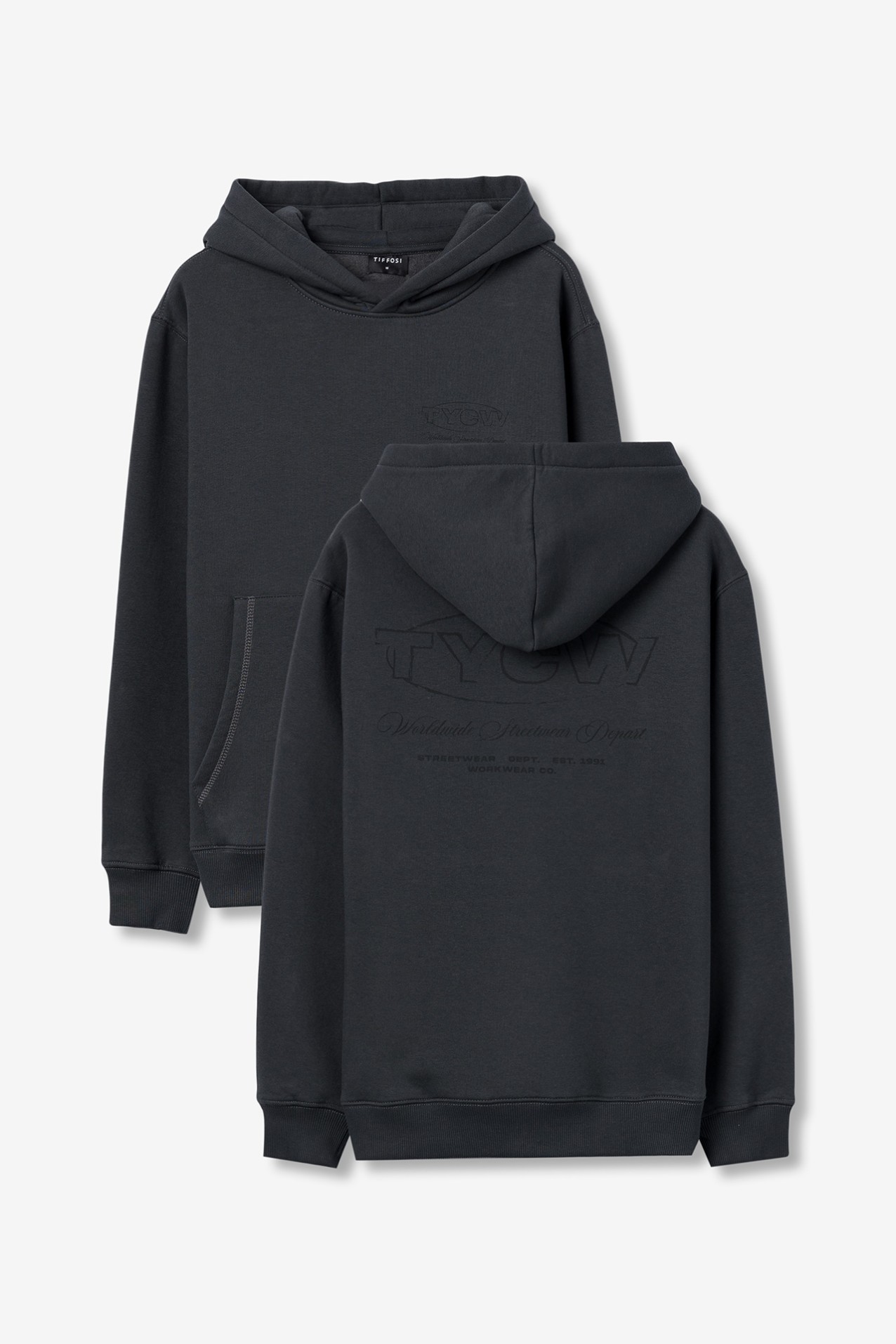 Grey Hoodie with Pocket