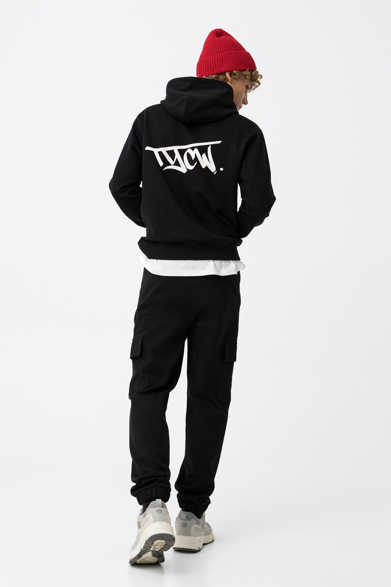 Black Regular Fit Trousers