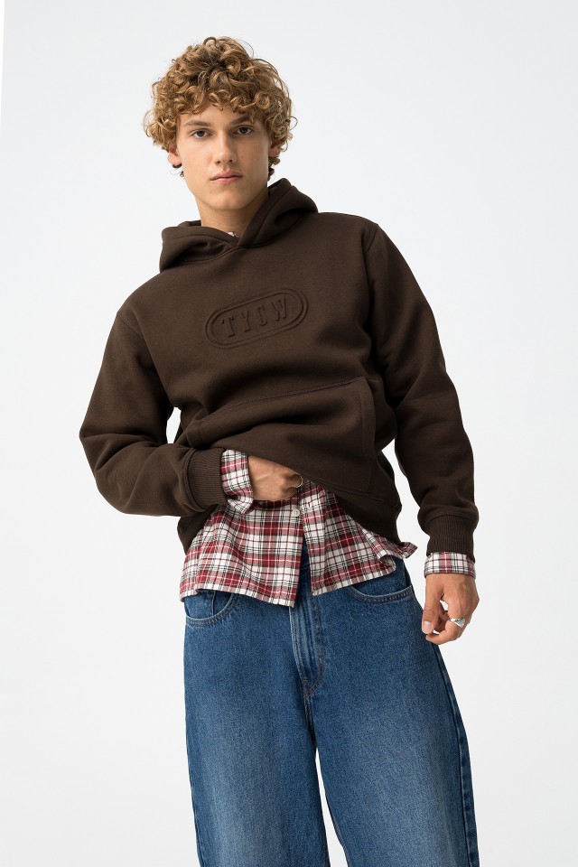 Hoodie Chocolate Casual