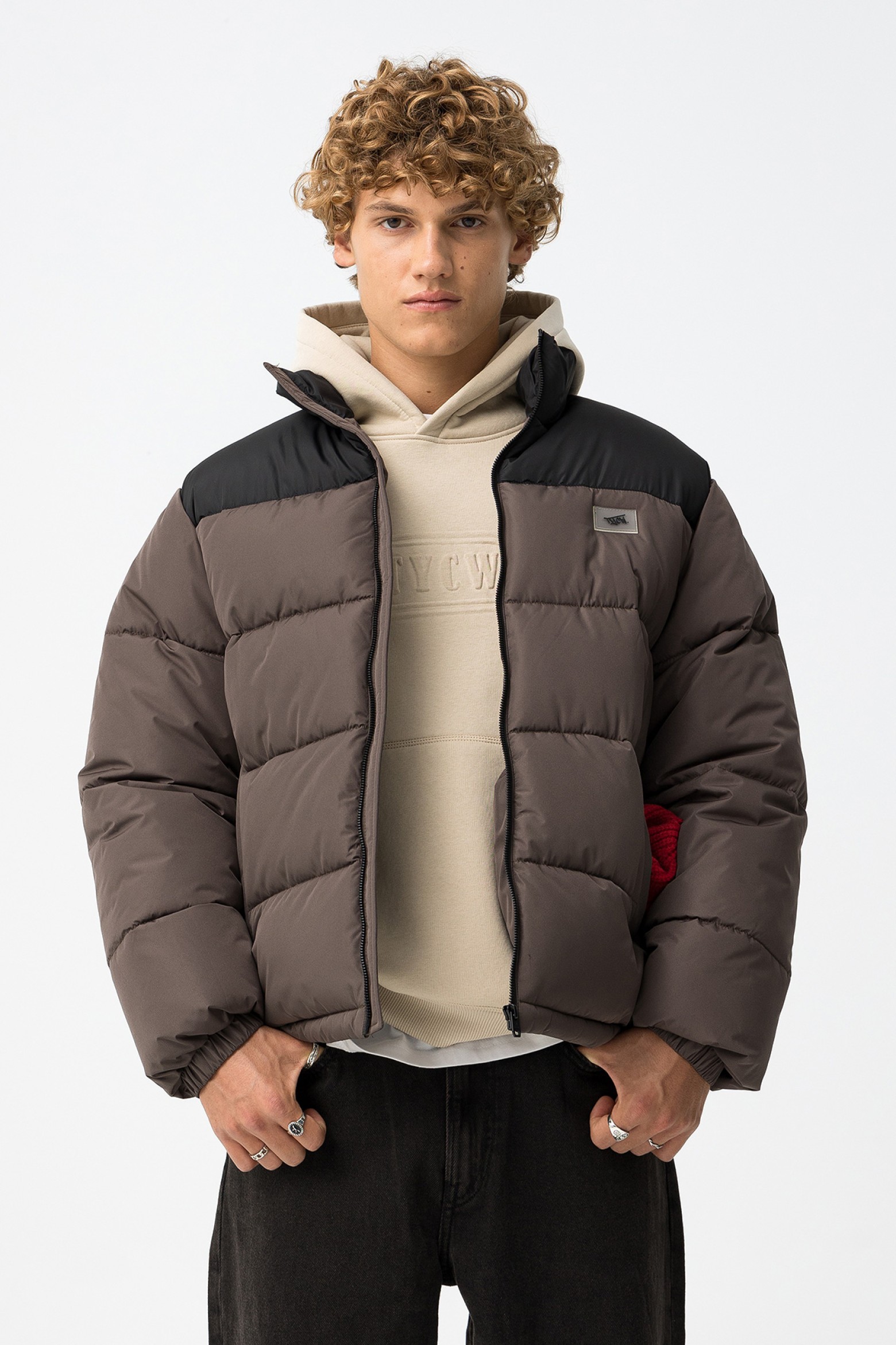 Casaco Acolchoado Relaxed Fit