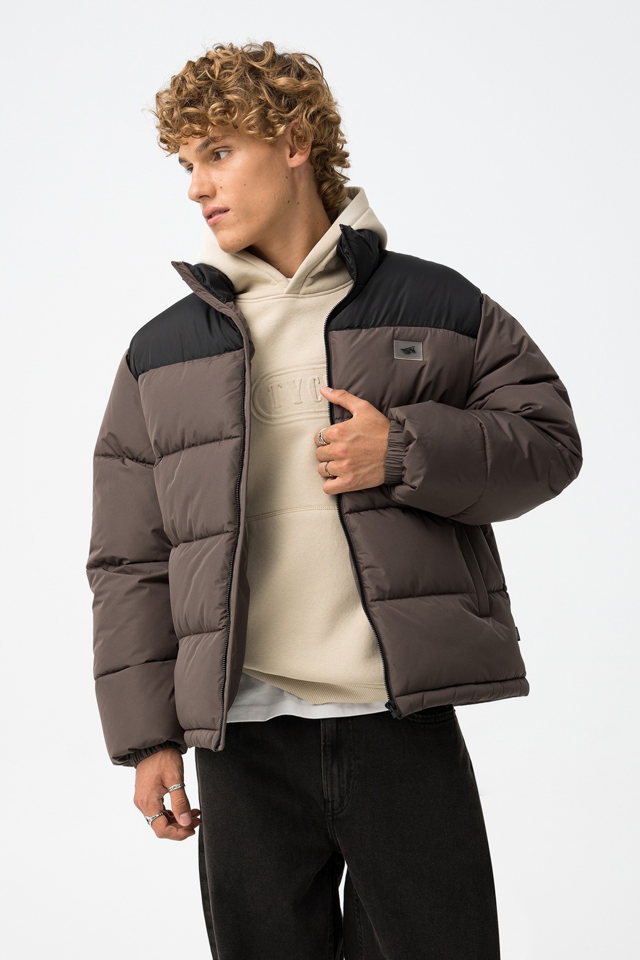 Casaco Acolchoado Relaxed Fit