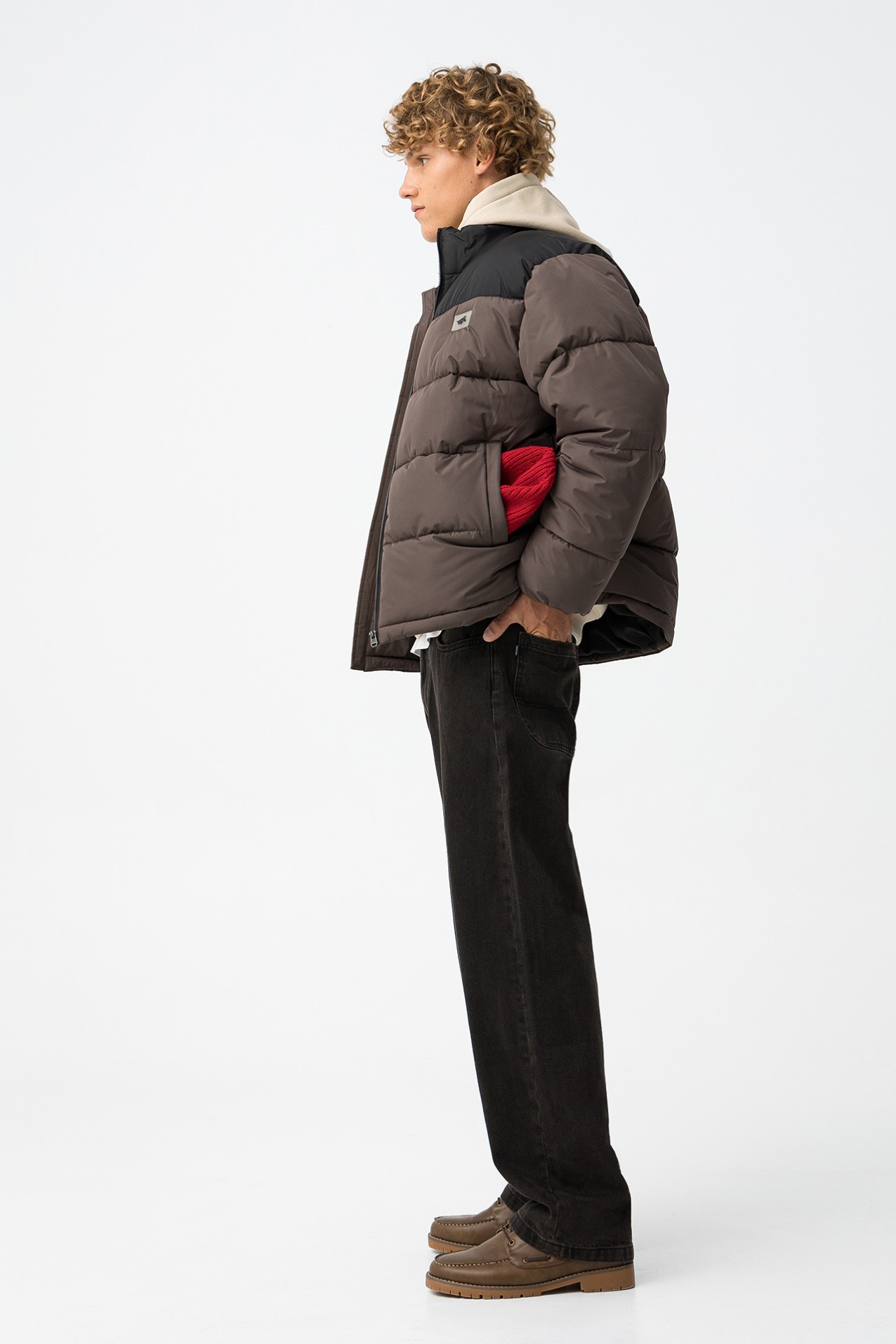 Casaco Acolchoado Relaxed Fit