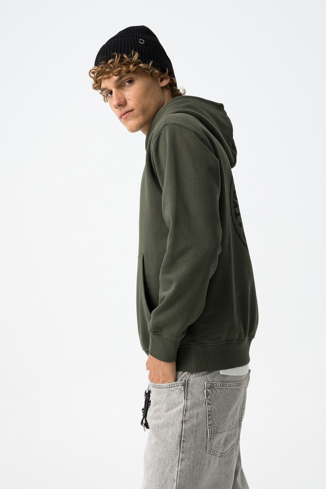 Hoodie Caqui Casual