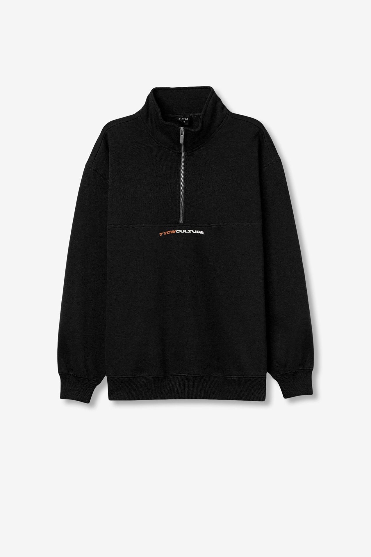 Sweatshirt Preto Relaxed