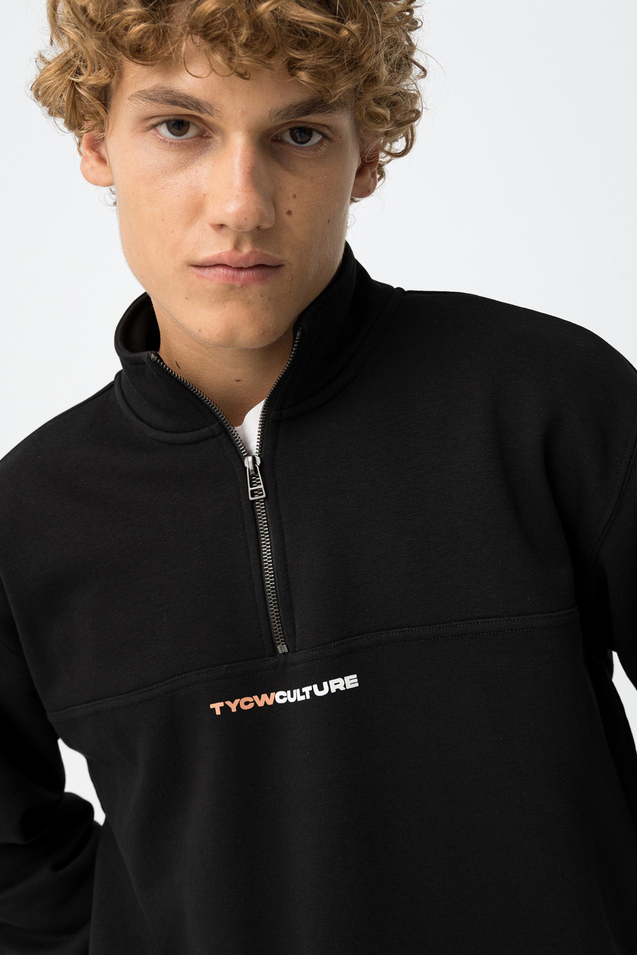 Sweatshirt Preto Relaxed