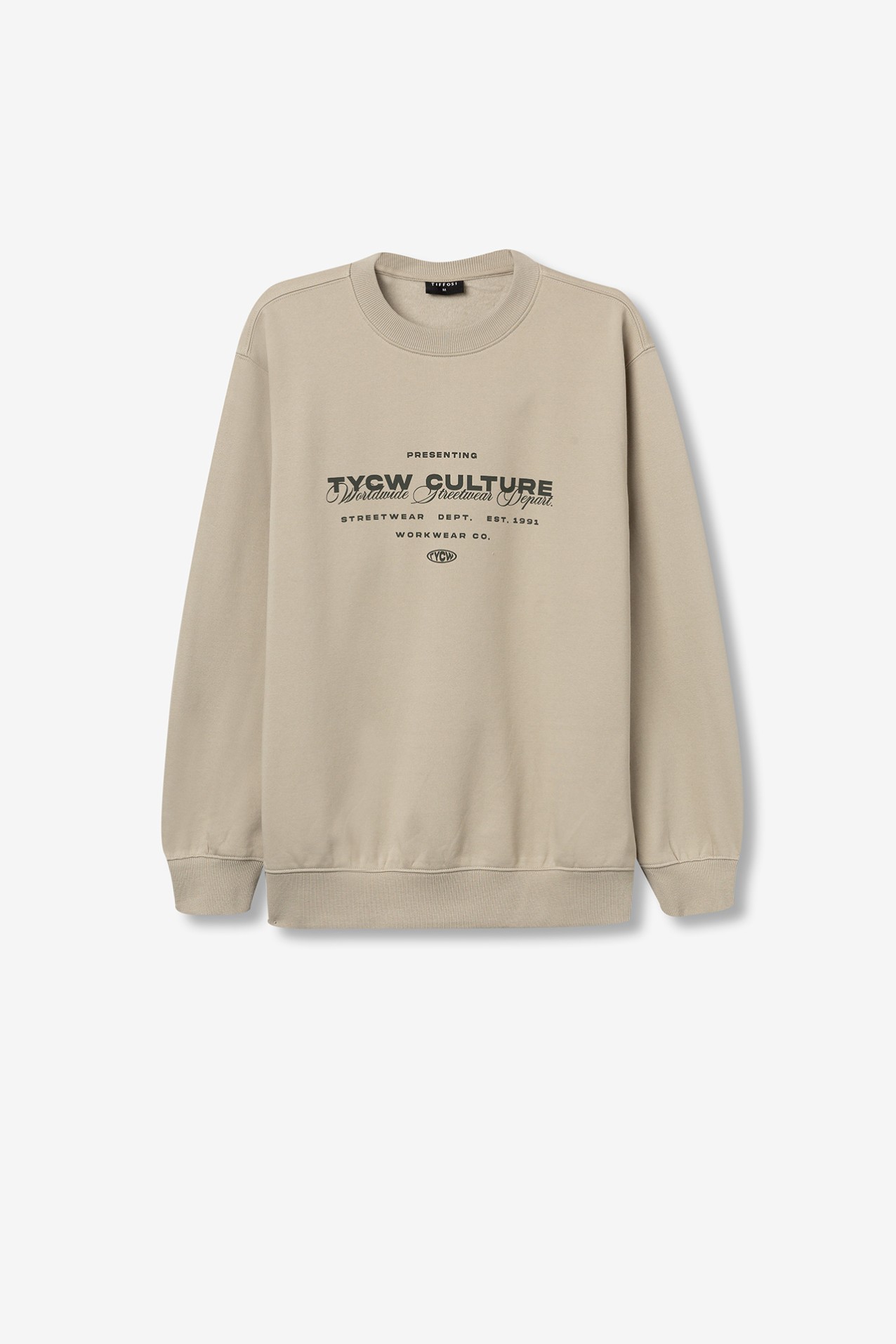 Sweatshirt Bege Casual