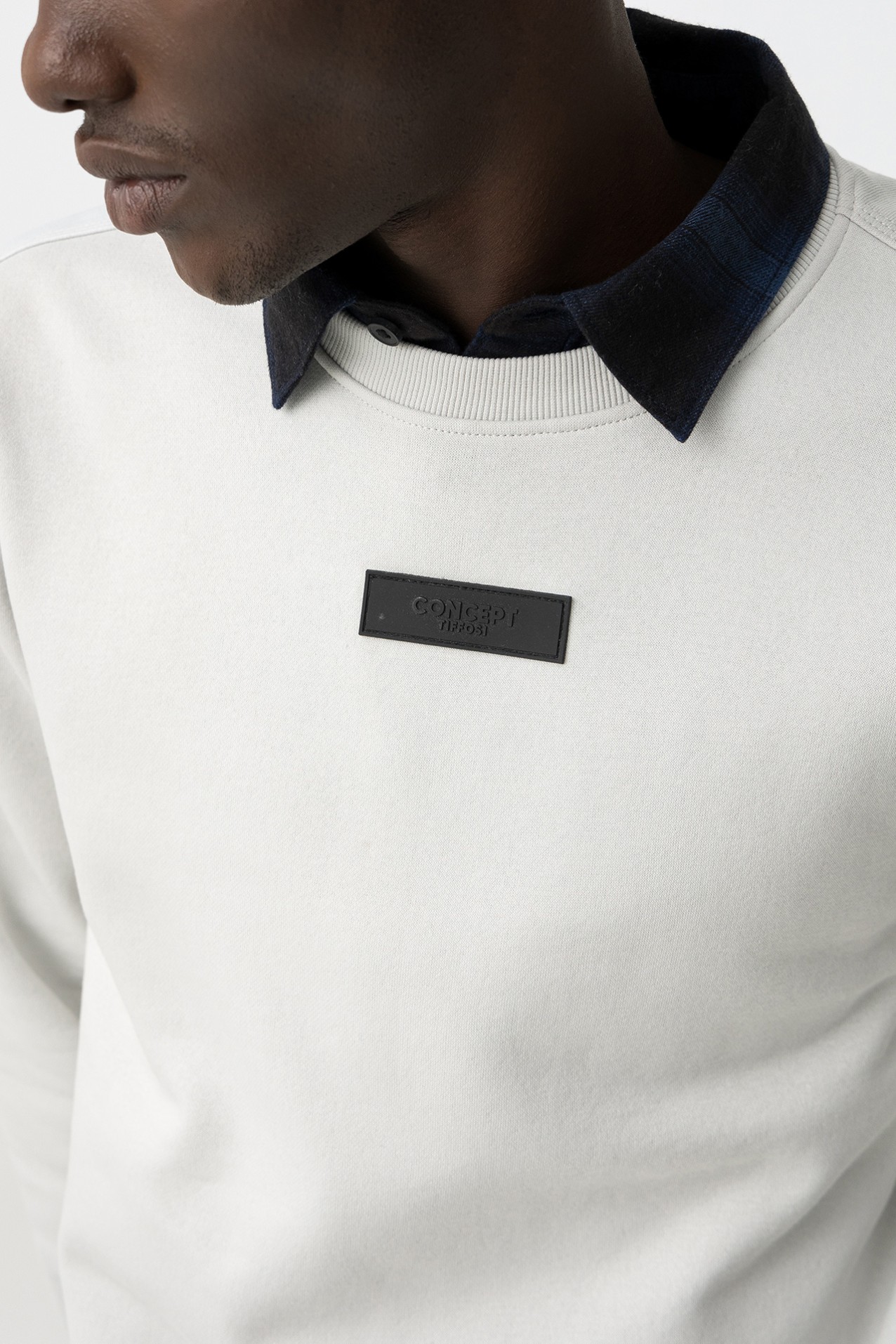 Raised Print Sweatshirt