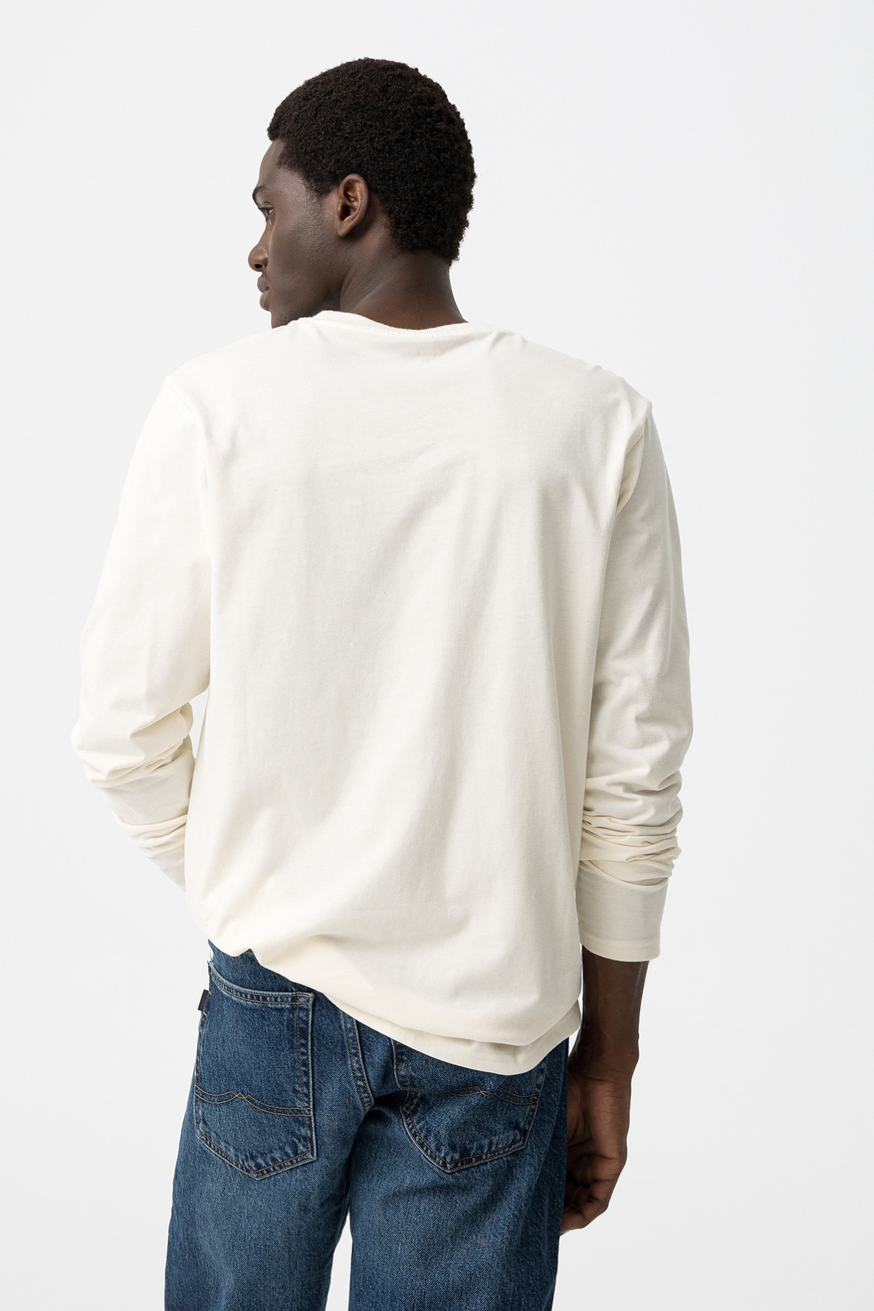 Camiseta Estampada de Manga Larga