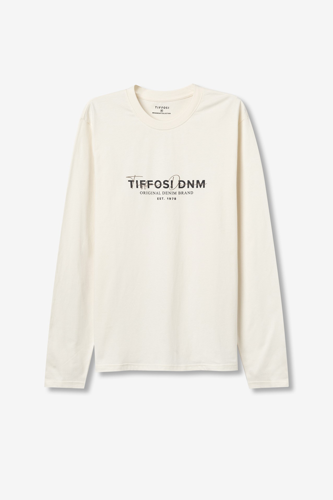 Camiseta Estampada de Manga Larga