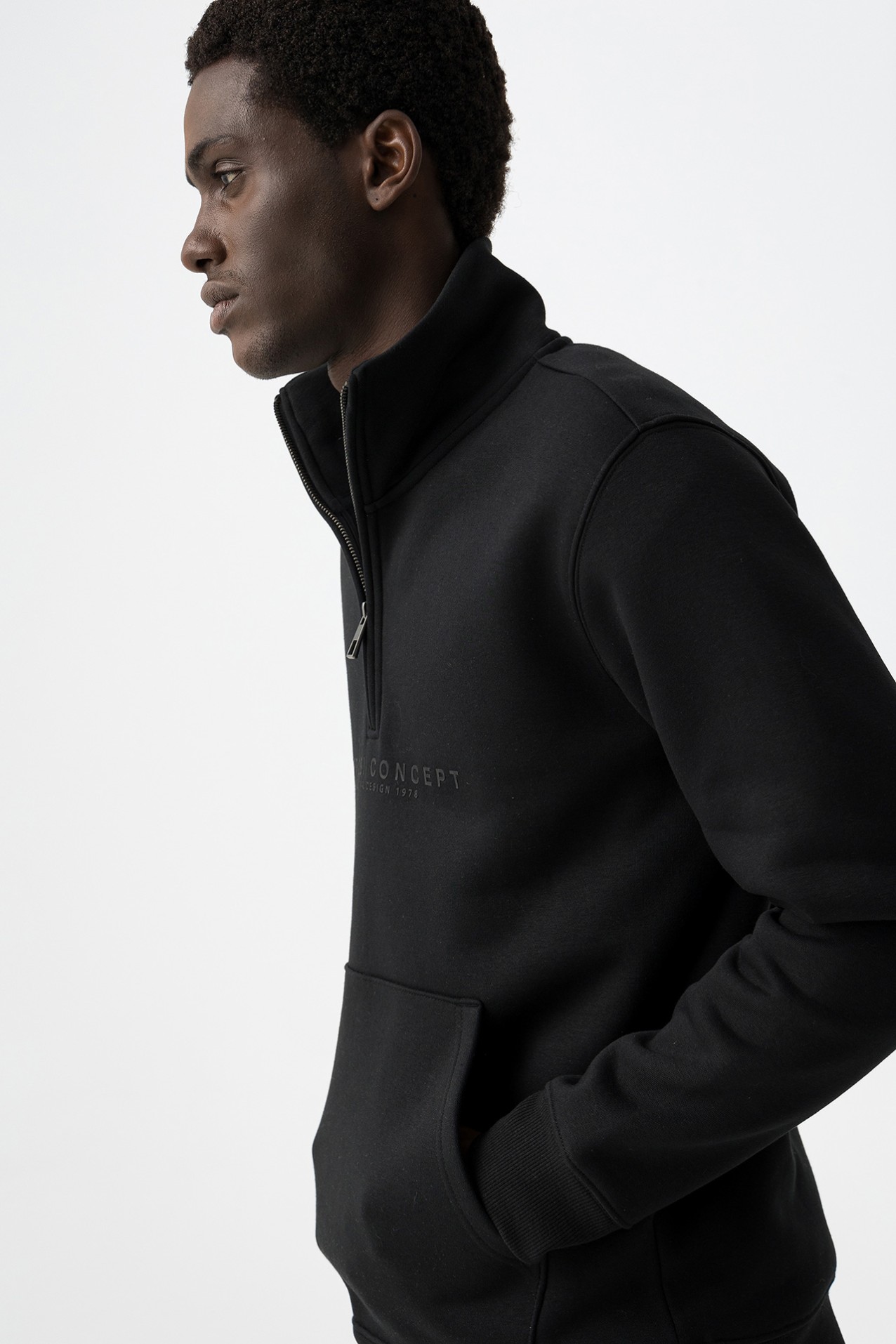 Raised Print Sweatshirt