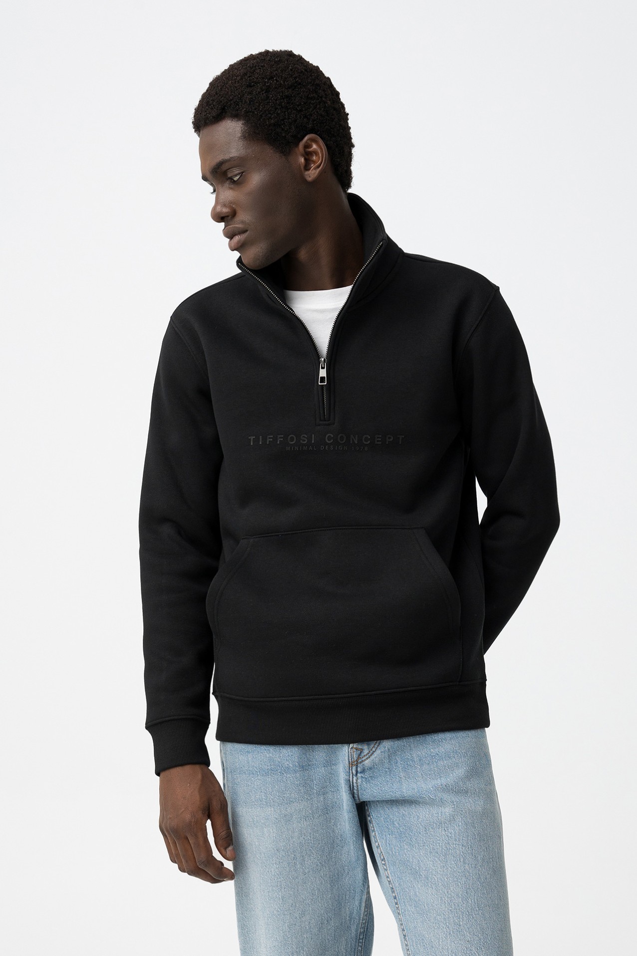 Raised Print Sweatshirt