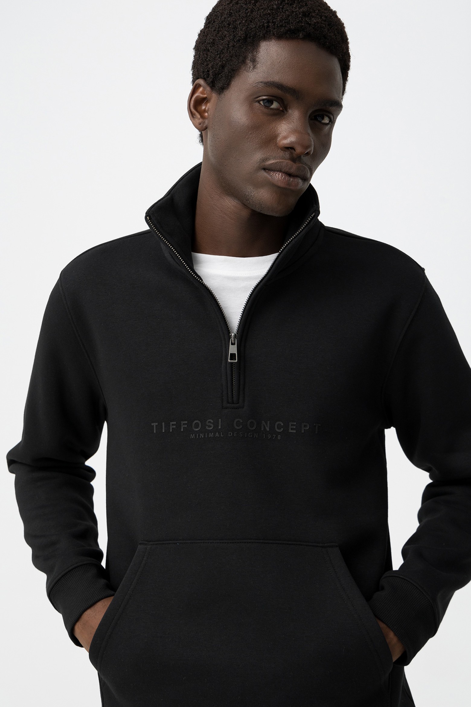 Raised Print Sweatshirt