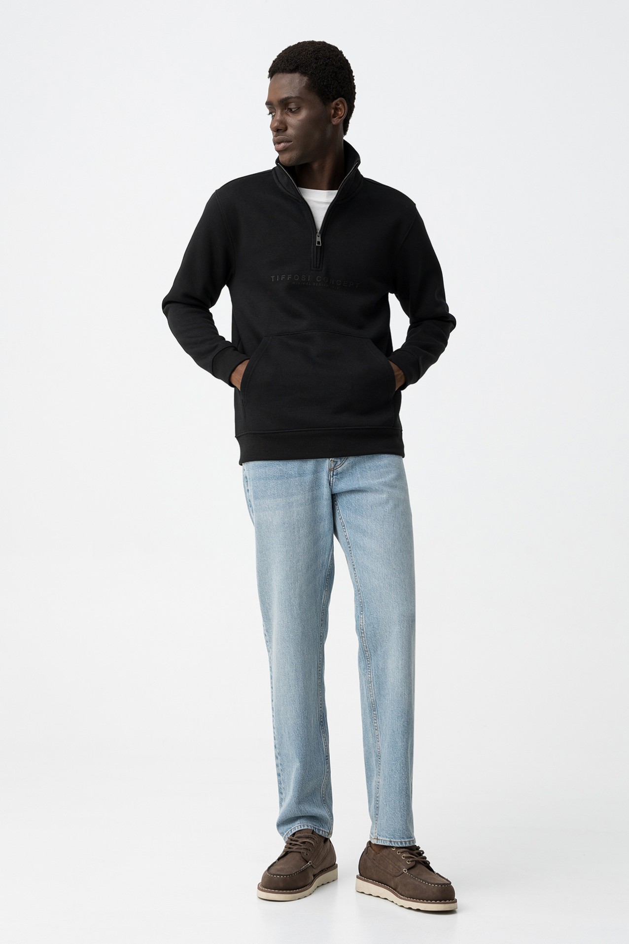 Raised Print Sweatshirt