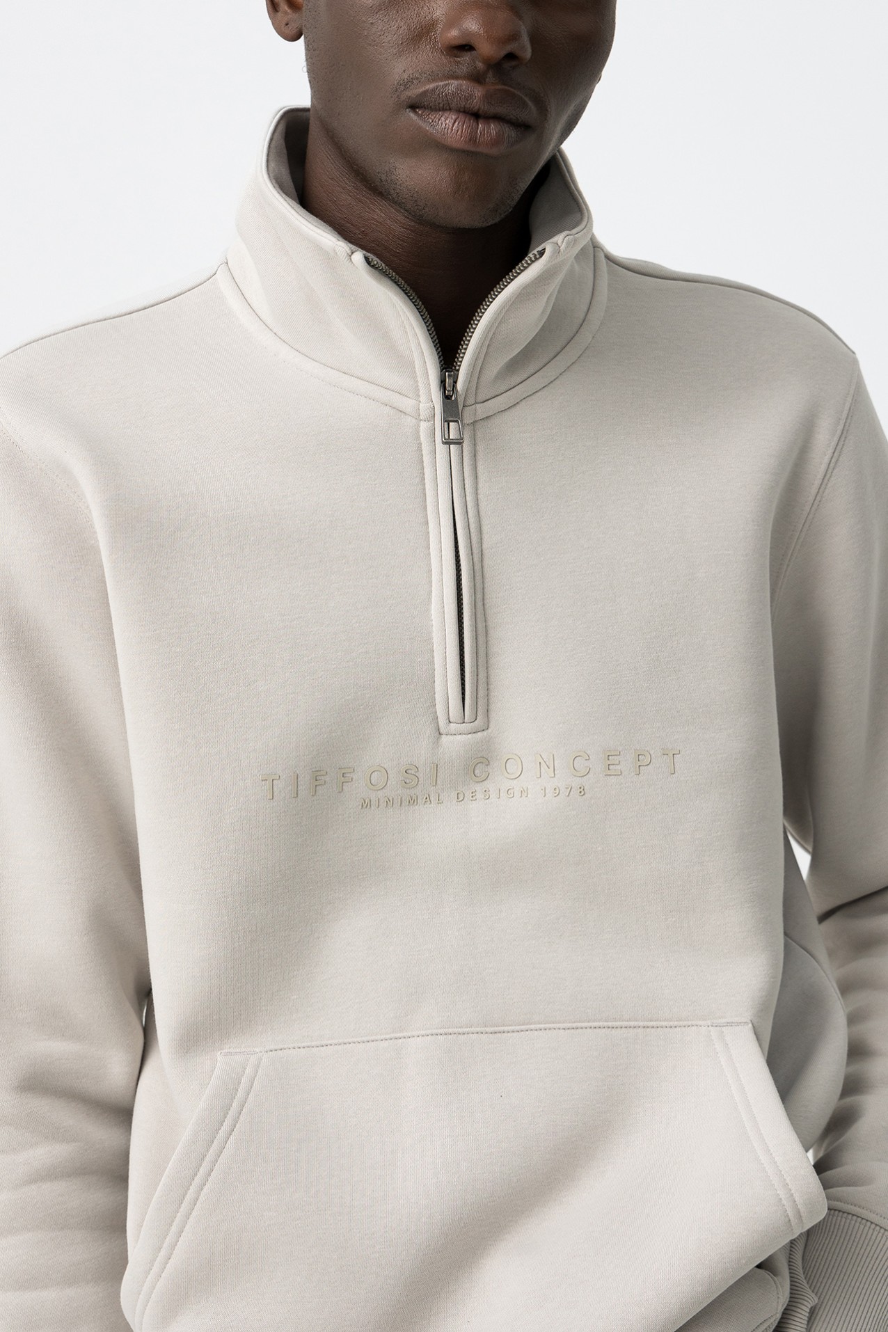 Raised Print Sweatshirt