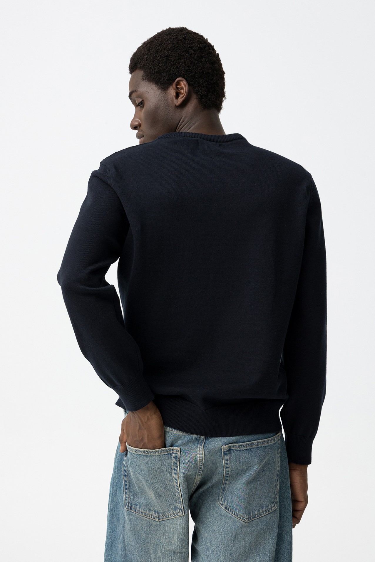 Camisola em Malha Texturizada