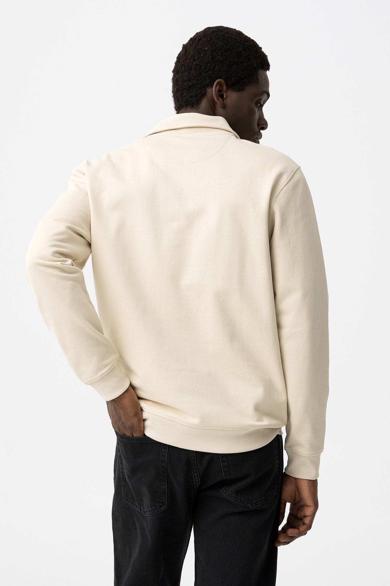 Sweatshirt Bege Casual