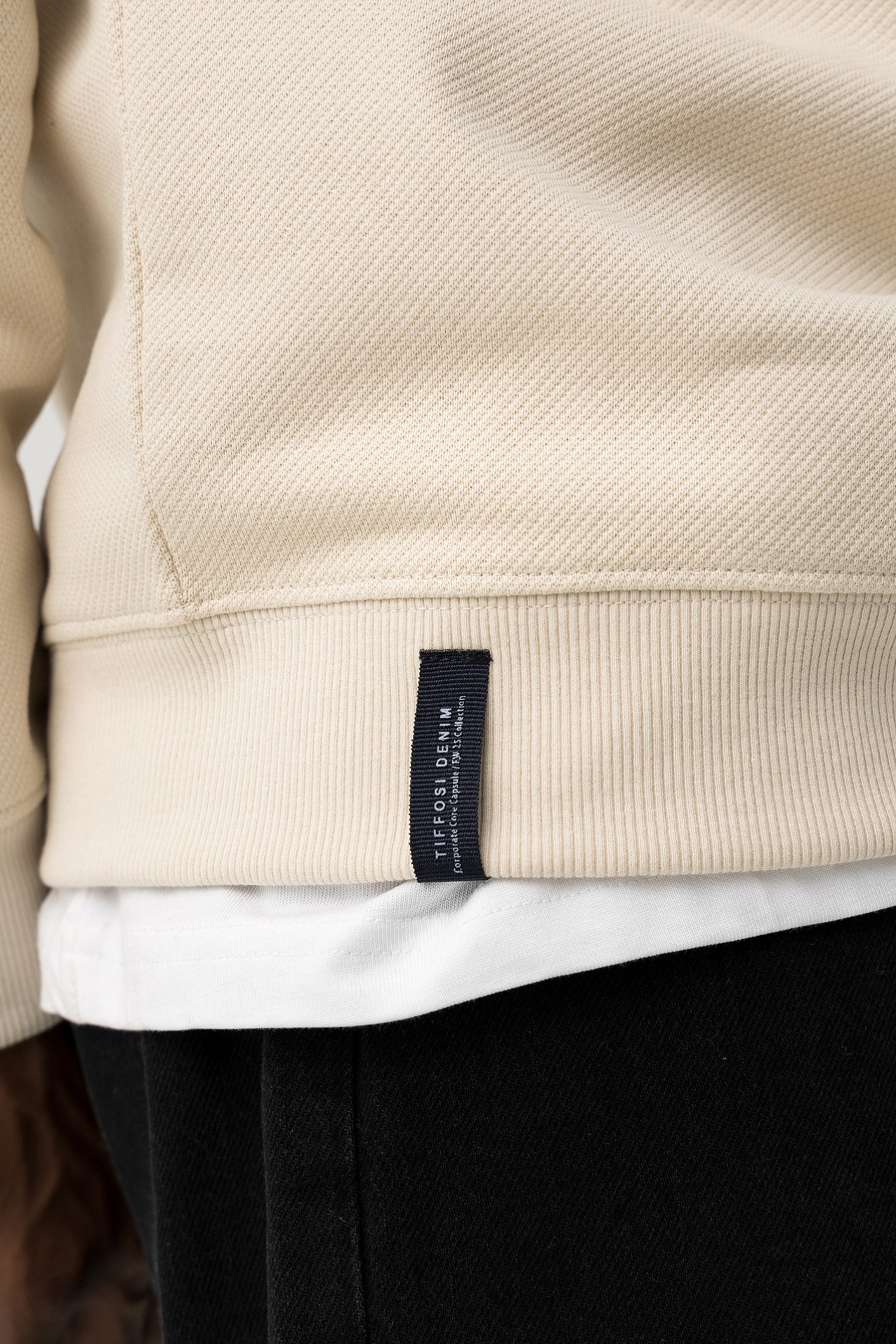 Sweatshirt Bege Casual