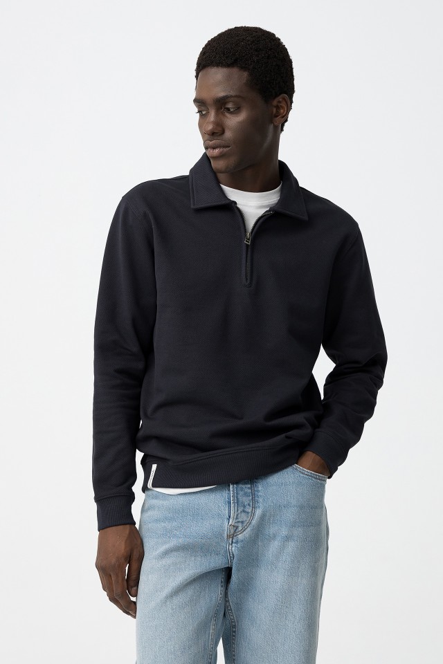 Sweatshirt Azul Marinho Escuro