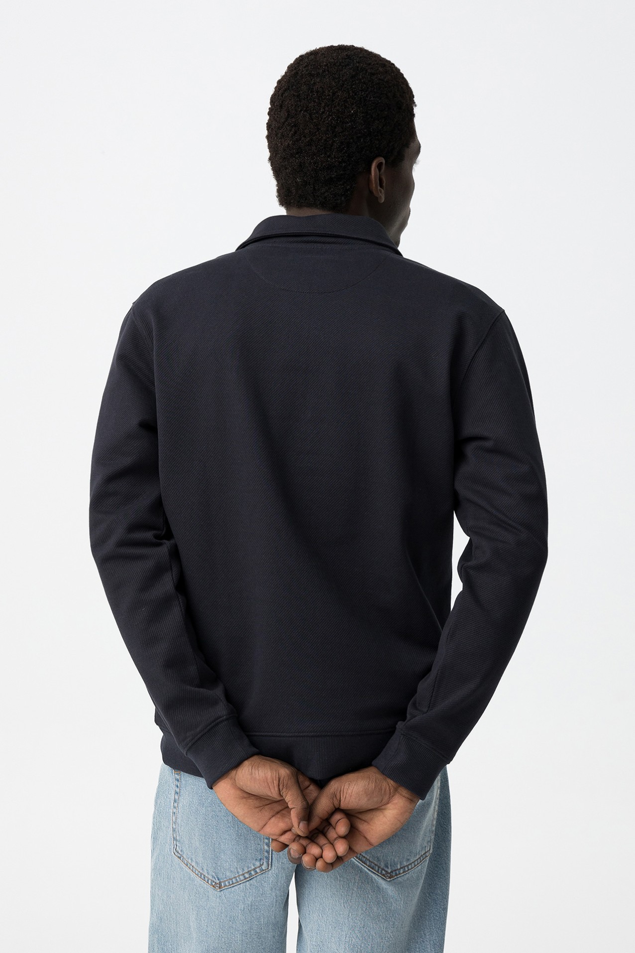 Sudadera Azul Marino Oscuro