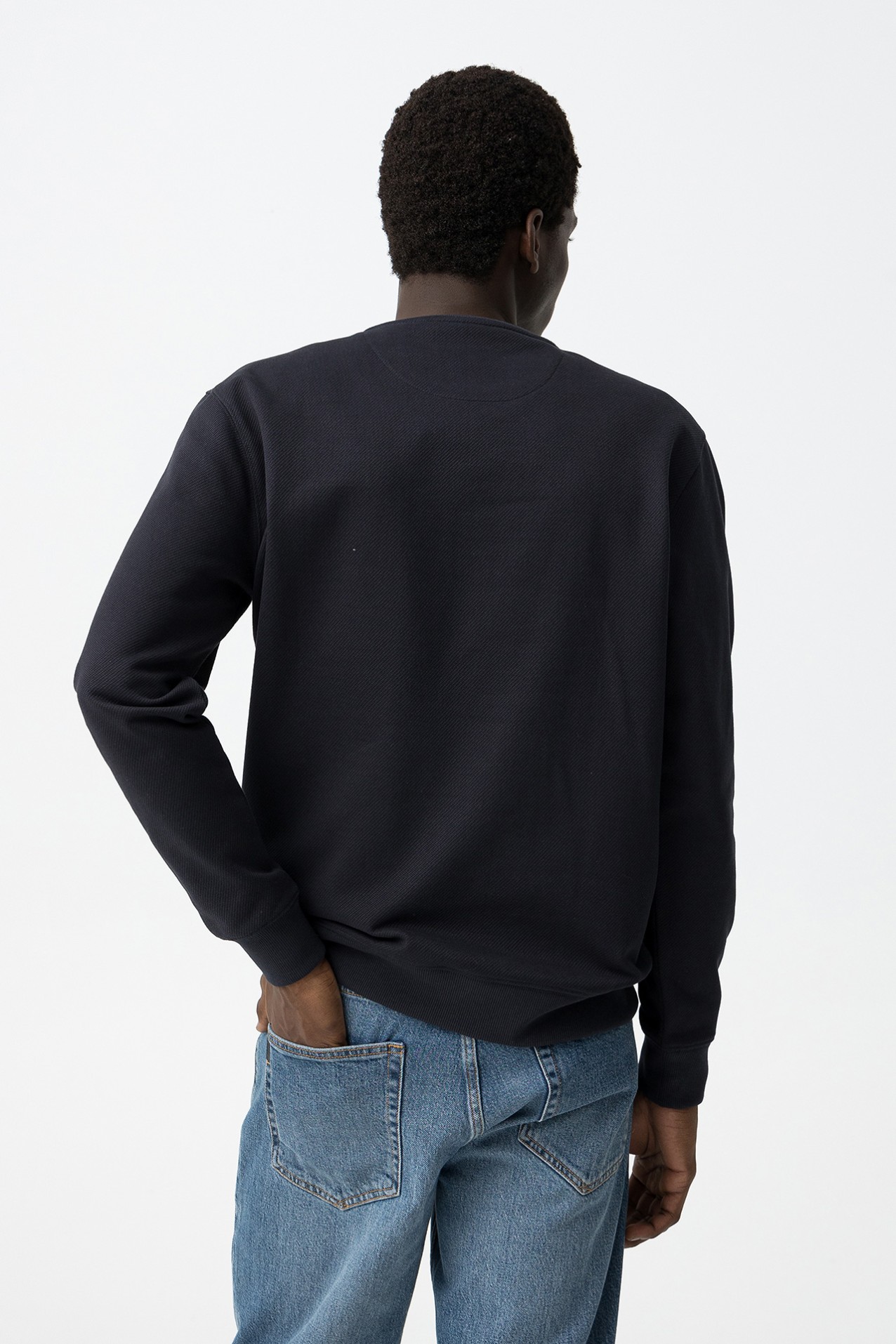 Sweatshirt Azul Marinho Escuro