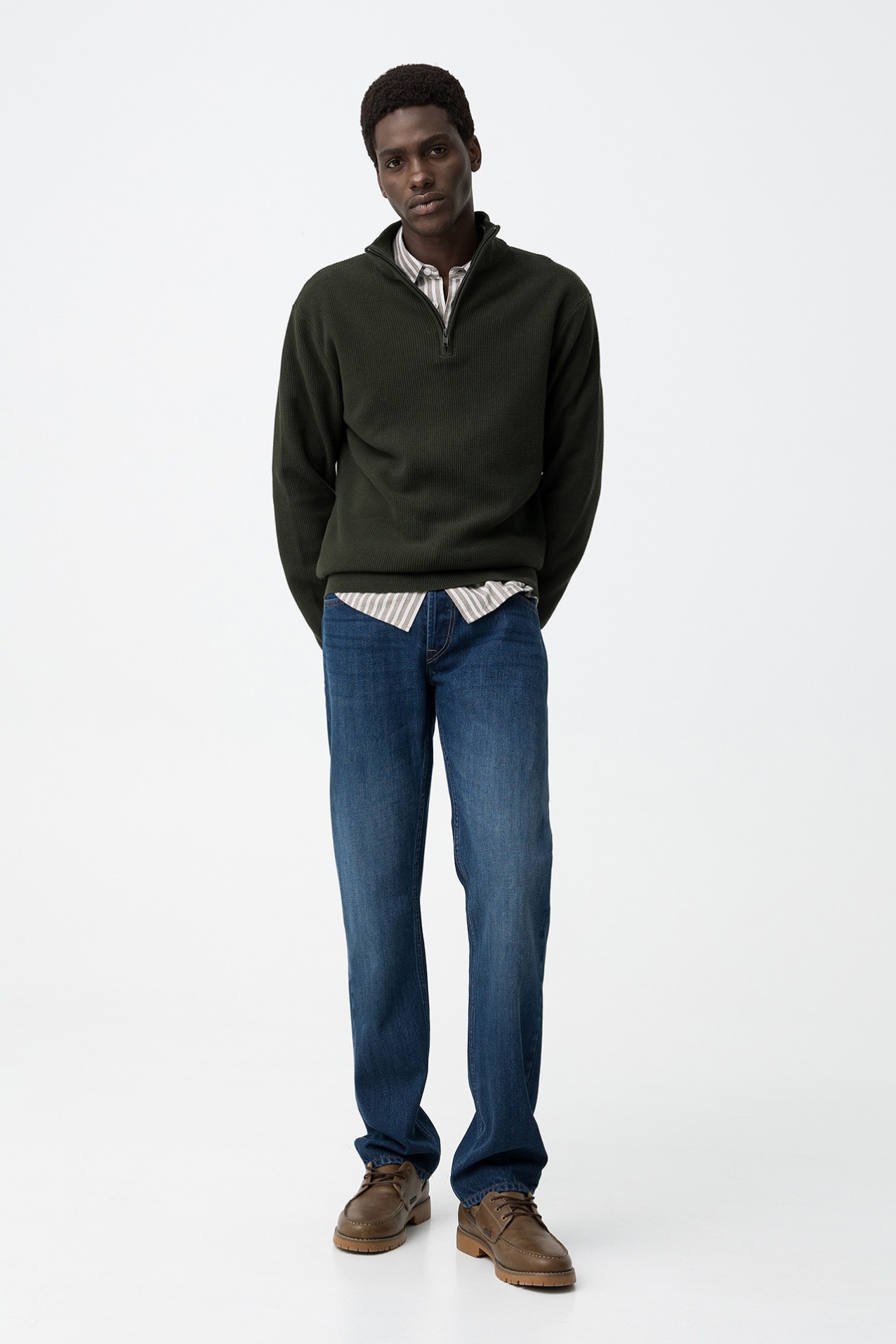 Vaqueros azul oscuro