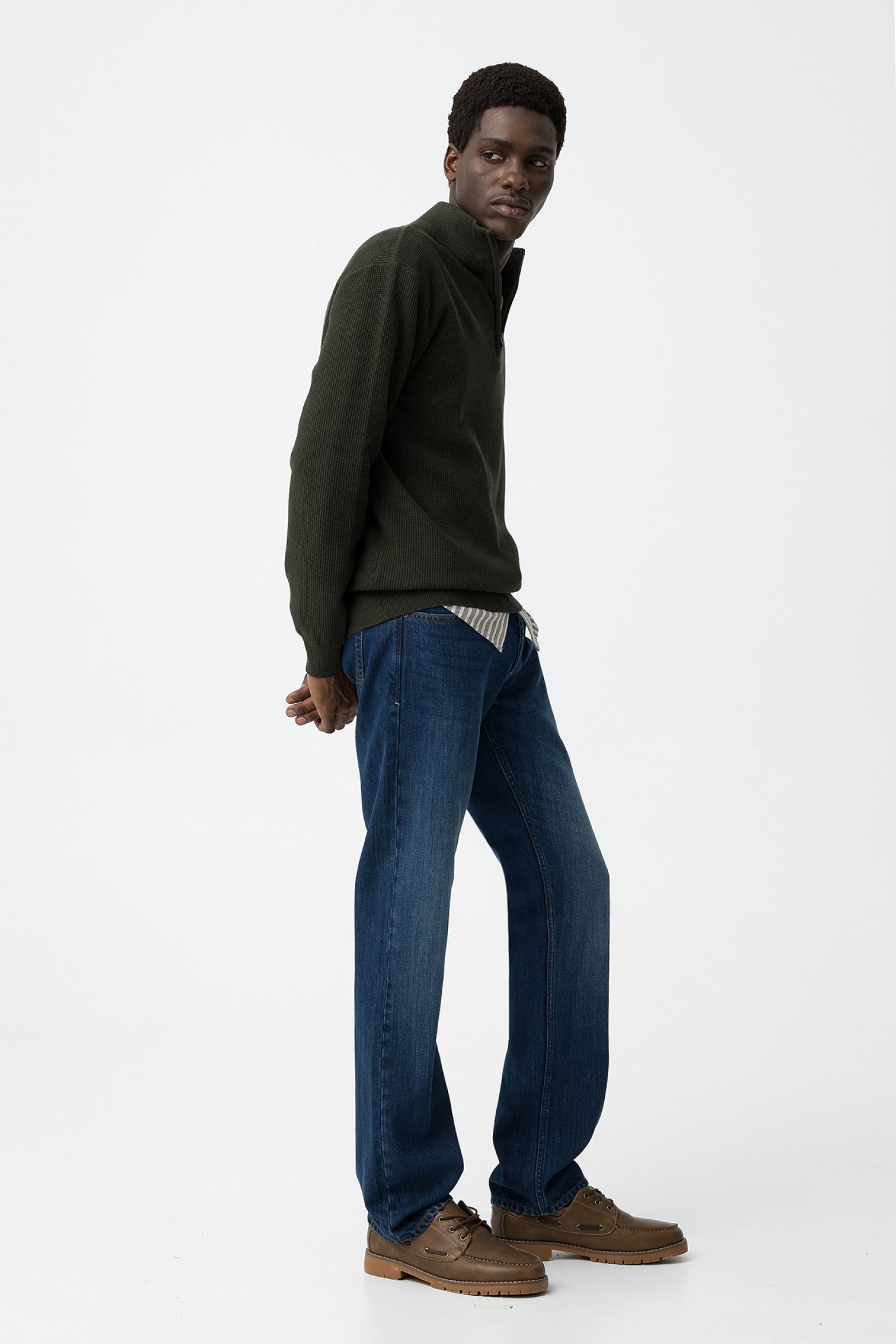 Vaqueros azul oscuro